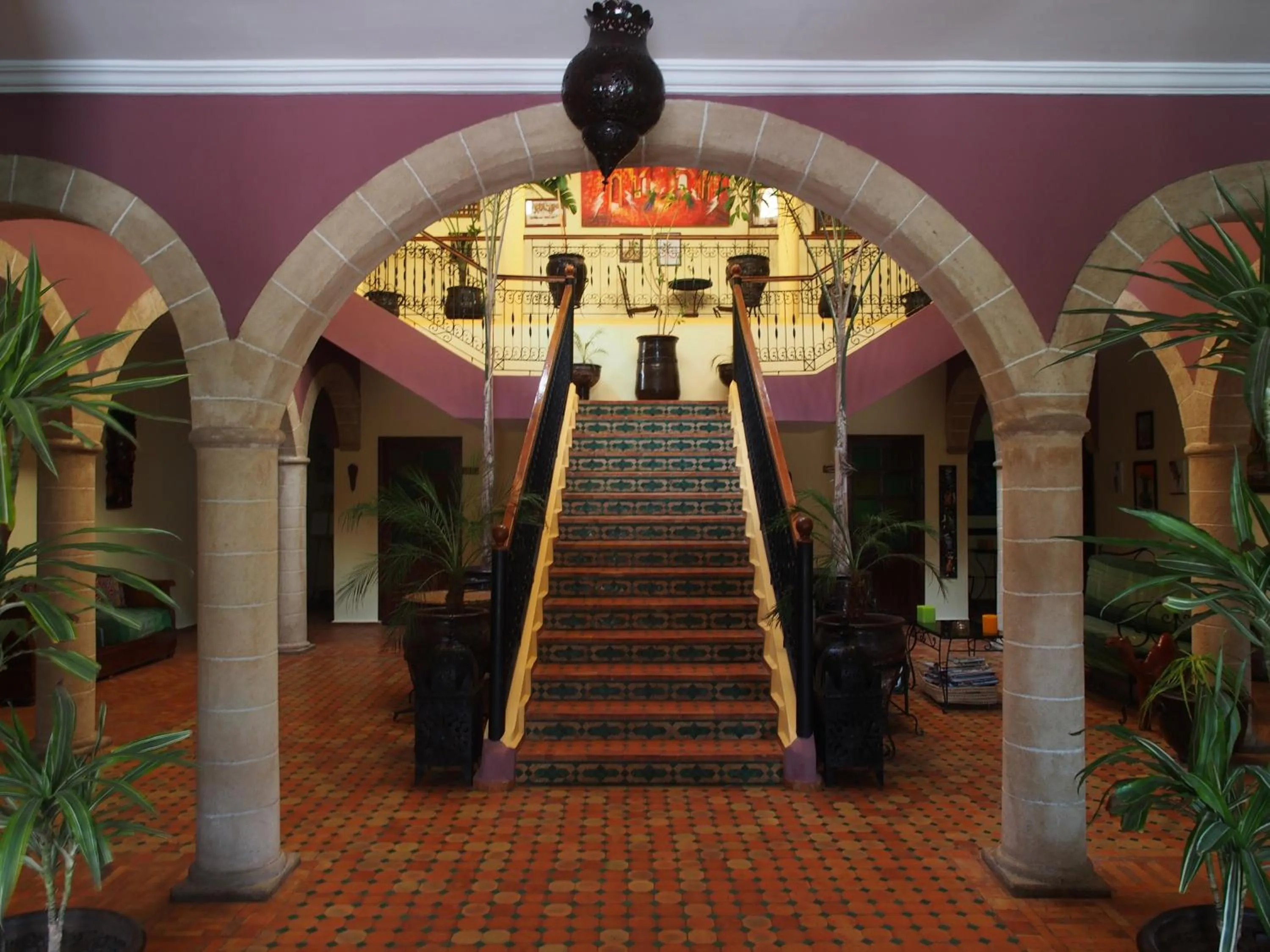 Lobby or reception in Riad Zahra