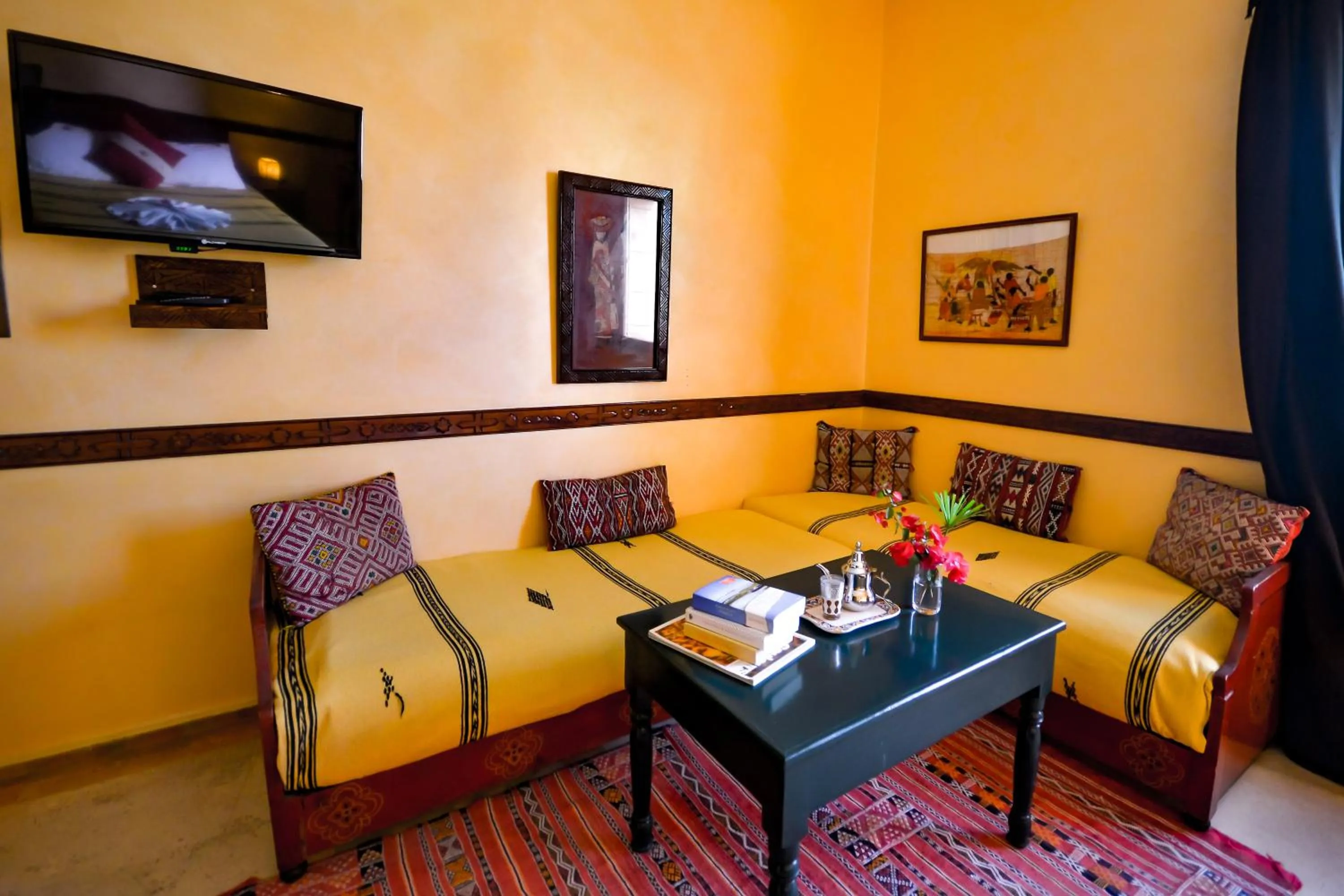 Living room in Riad Zahra