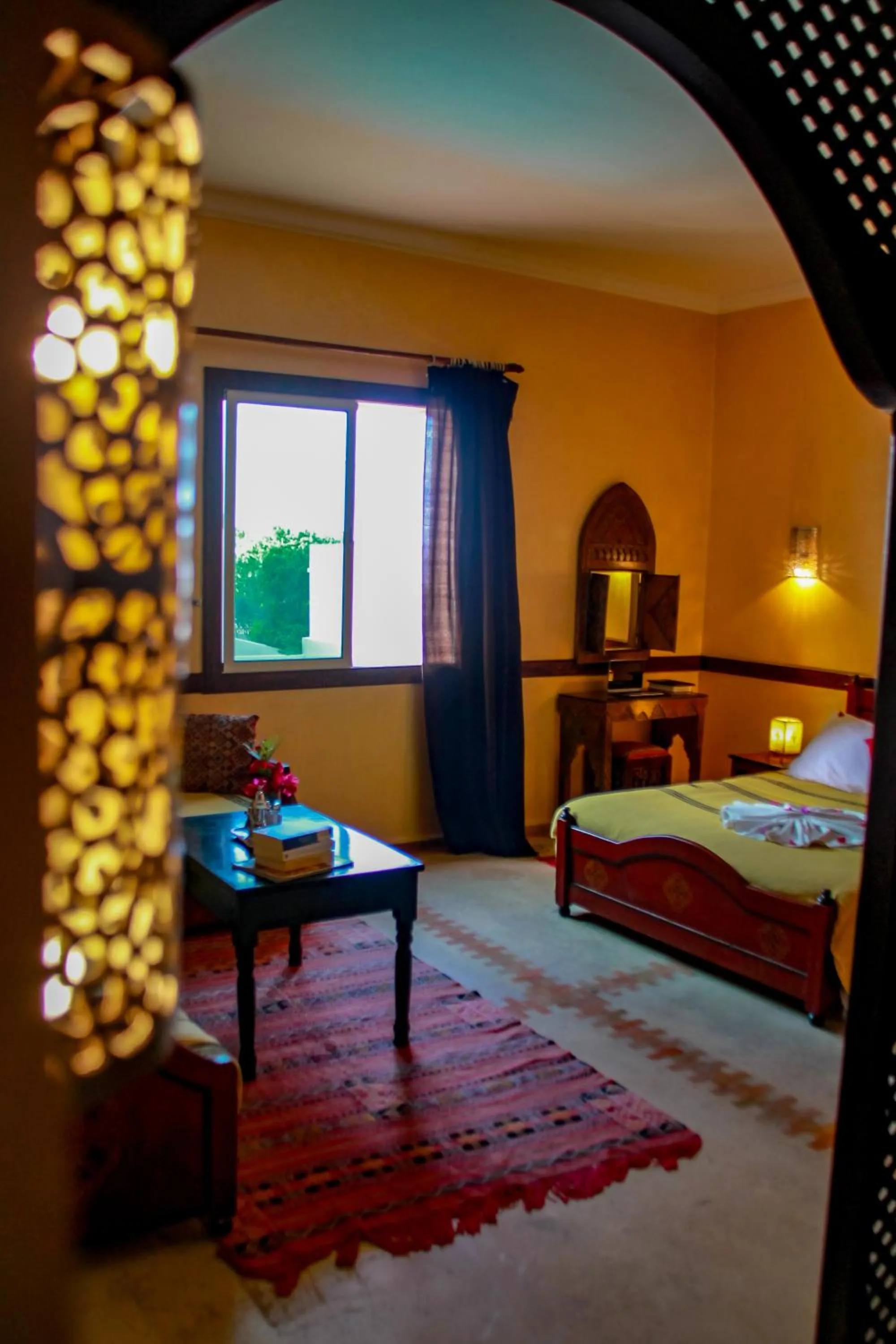 Photo of the whole room, Bed in Riad Zahra