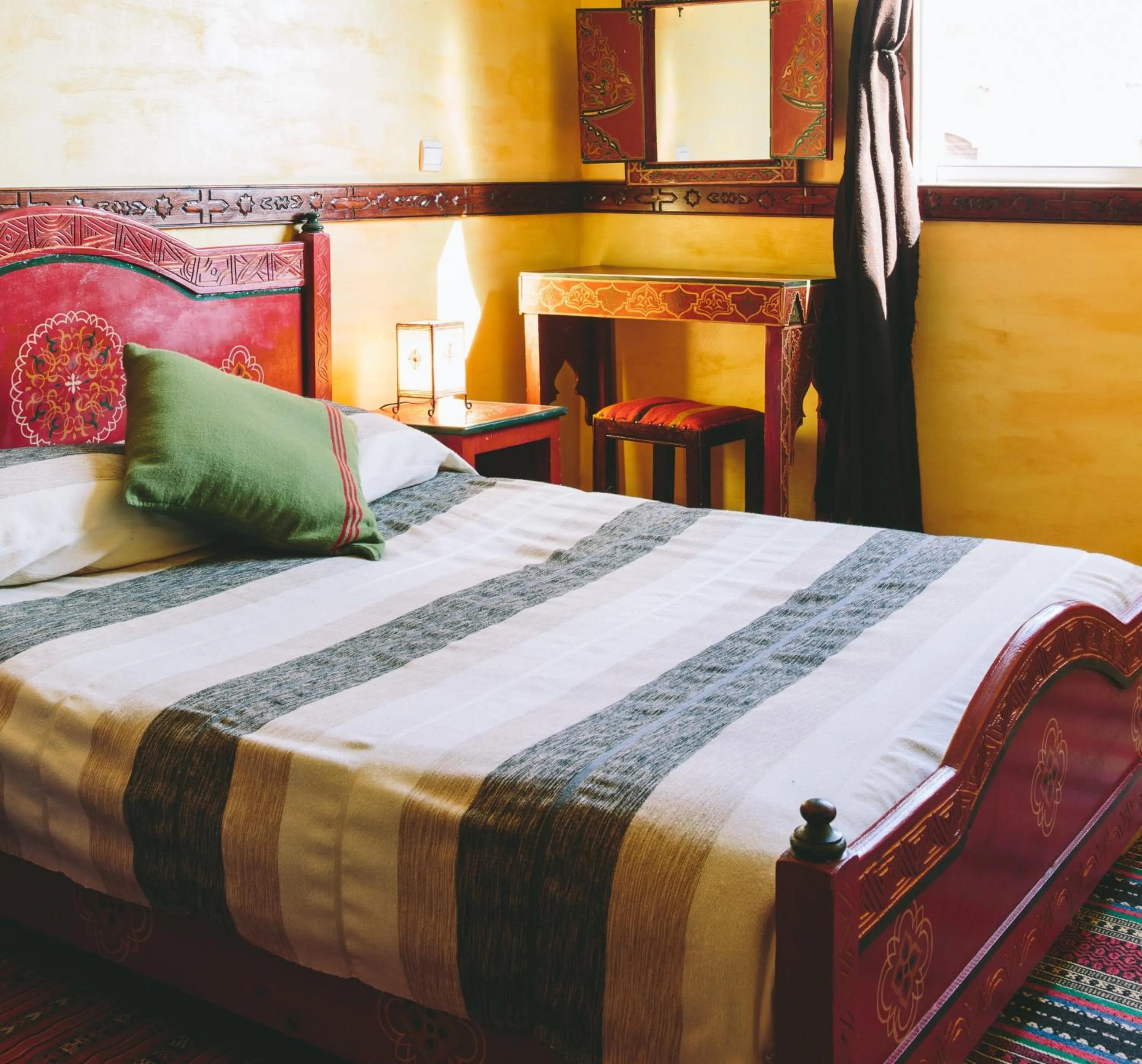 Bed in Riad Zahra