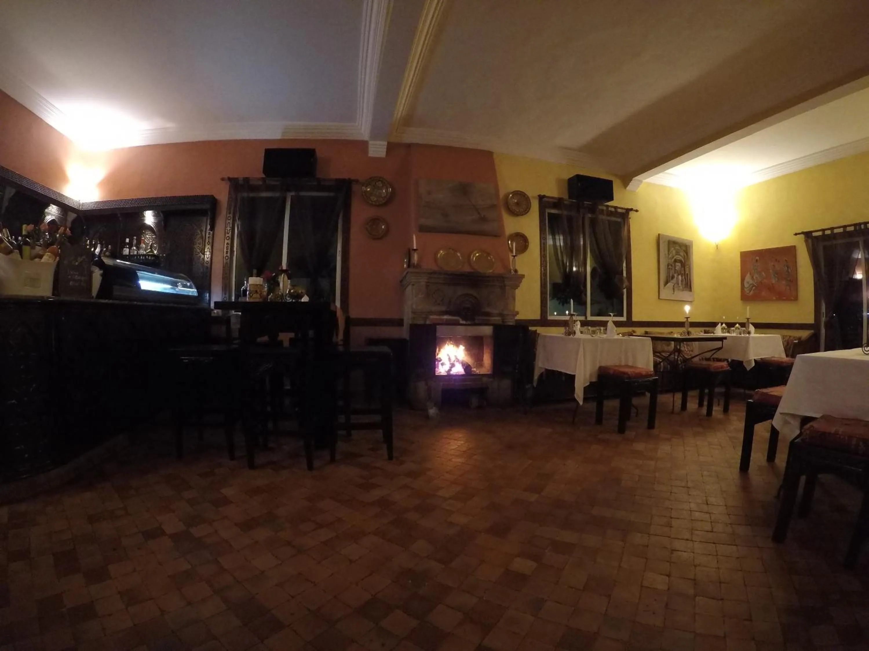 Lounge or bar in Riad Zahra