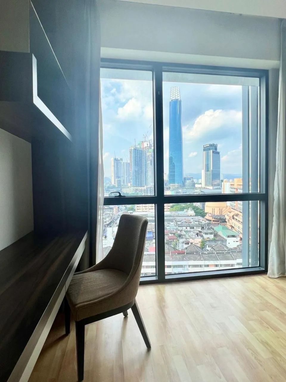 Seating area in D'Majestic by Lush Living