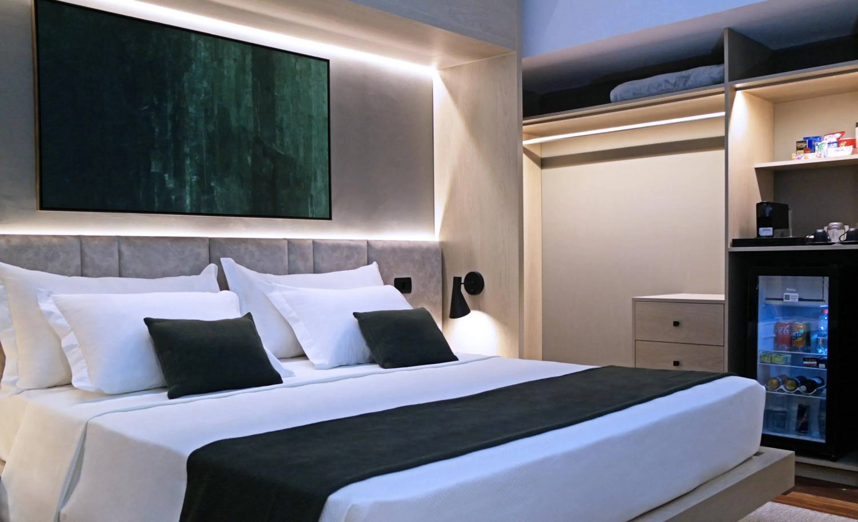 Bed in HIGI HOTEL SÃO PAULO