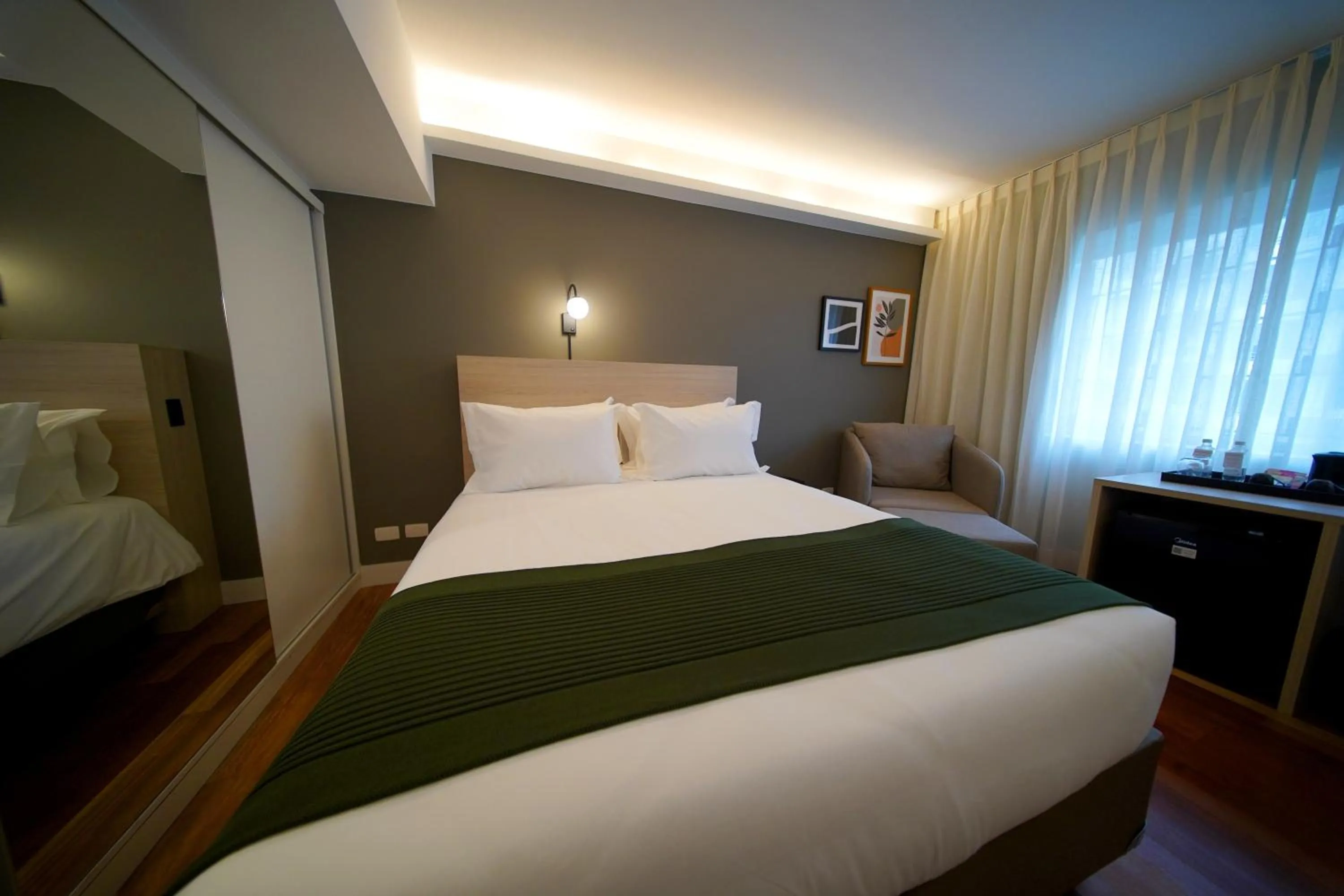 Bed in HIGI HOTEL SÃO PAULO