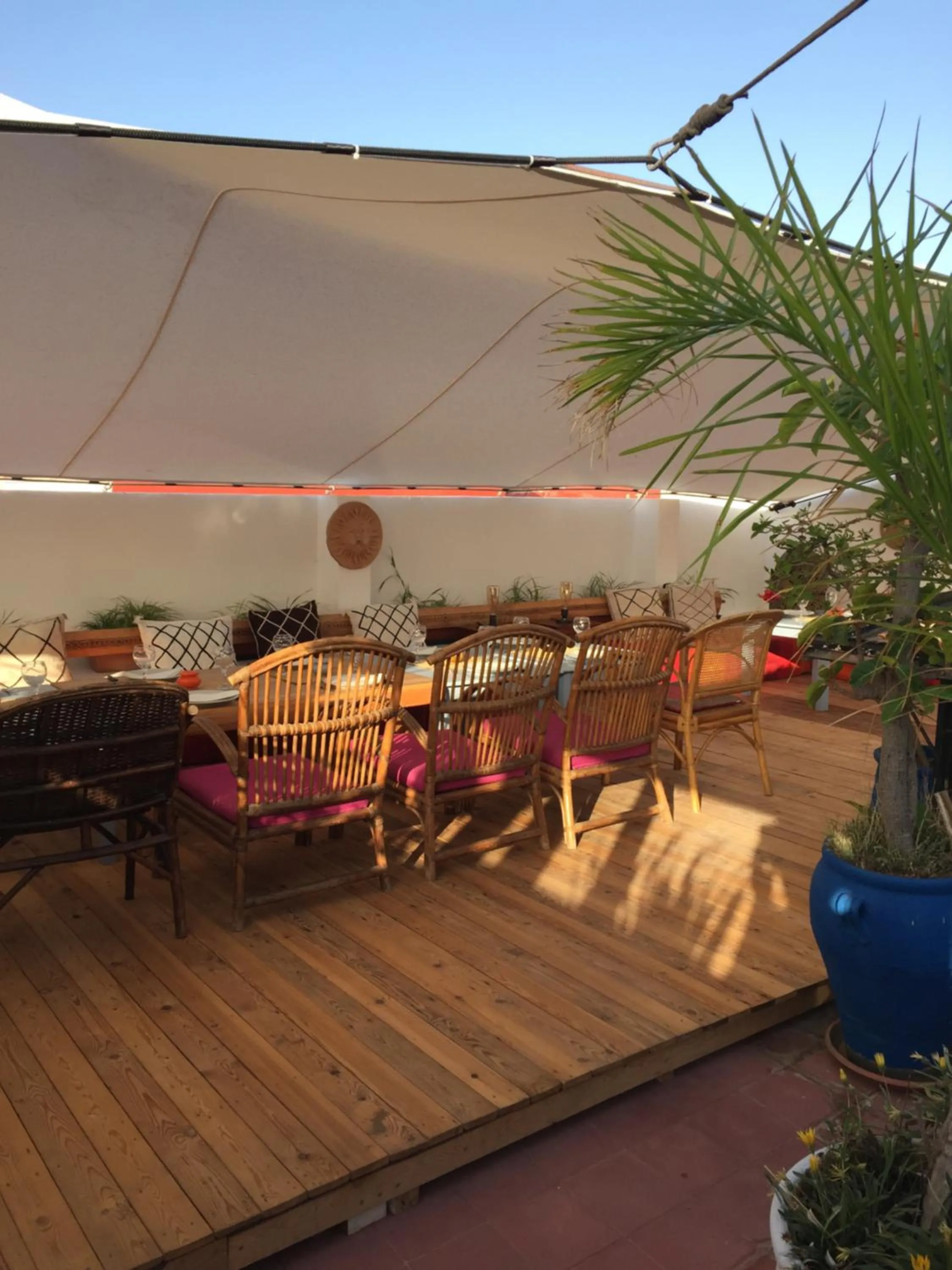 Patio in Riad A La Belle Etoile