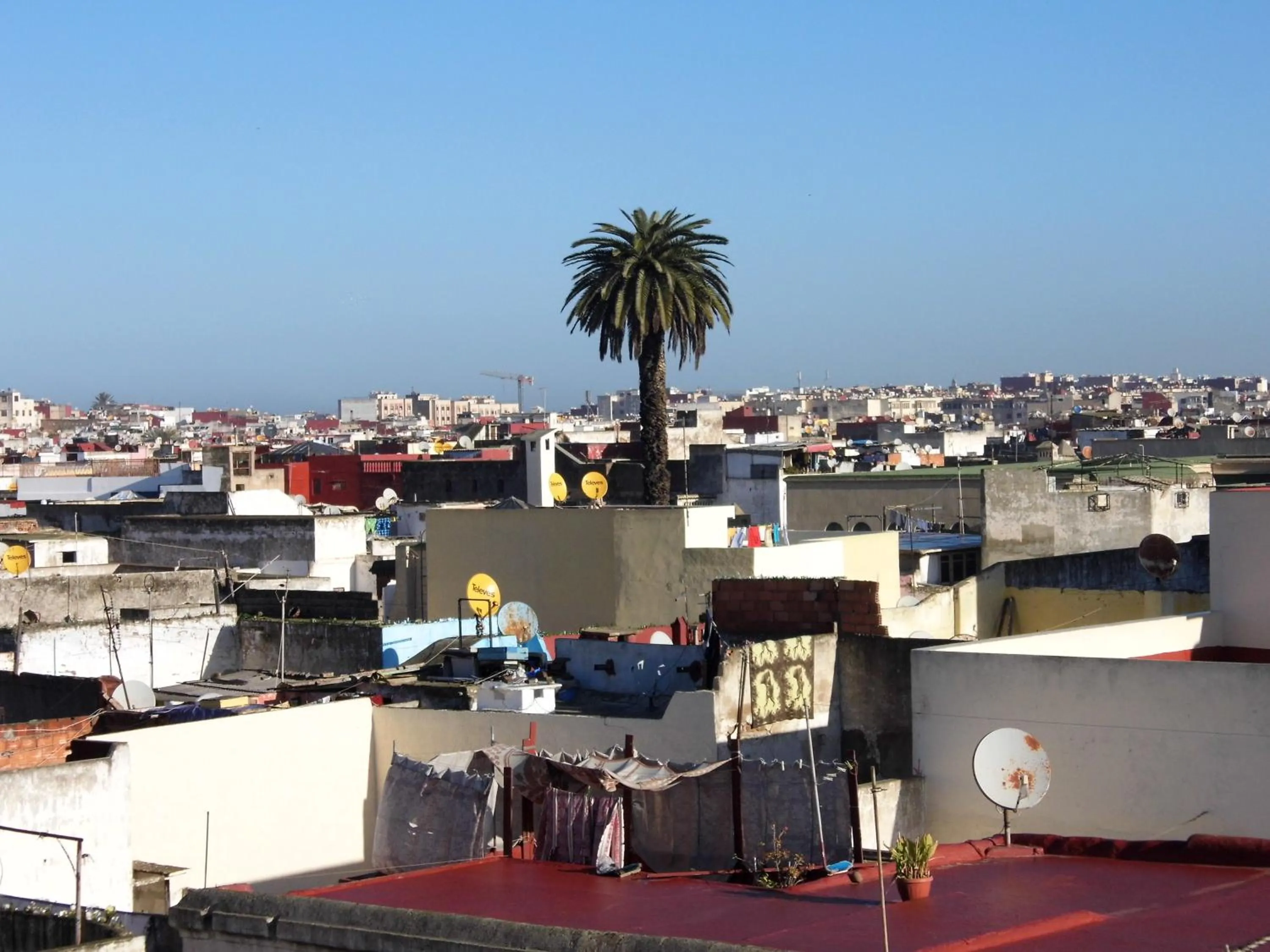 Landmark view in Riad A La Belle Etoile