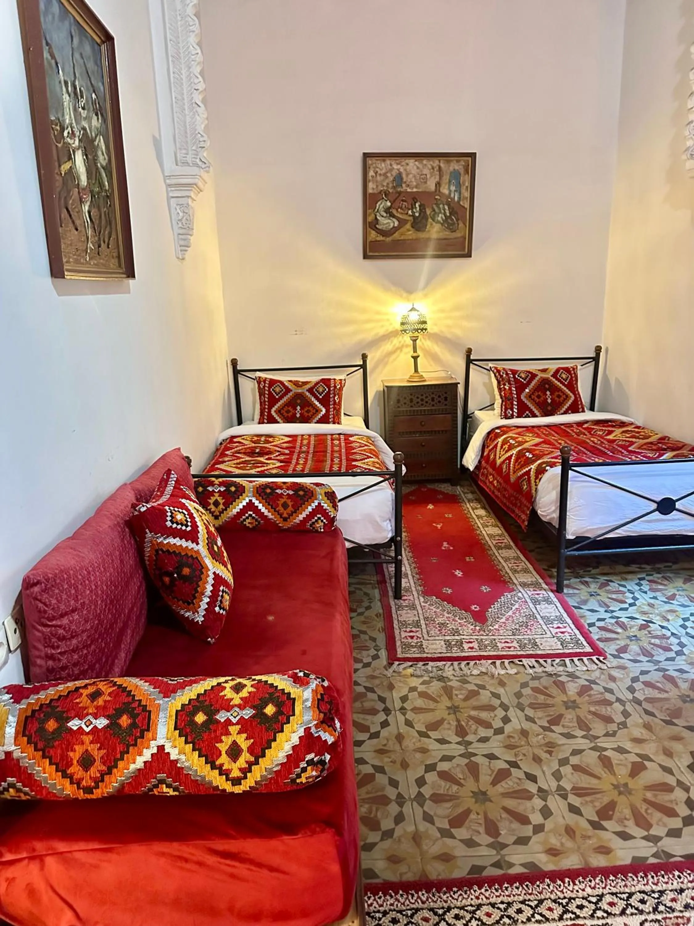 Bed in Riad A La Belle Etoile