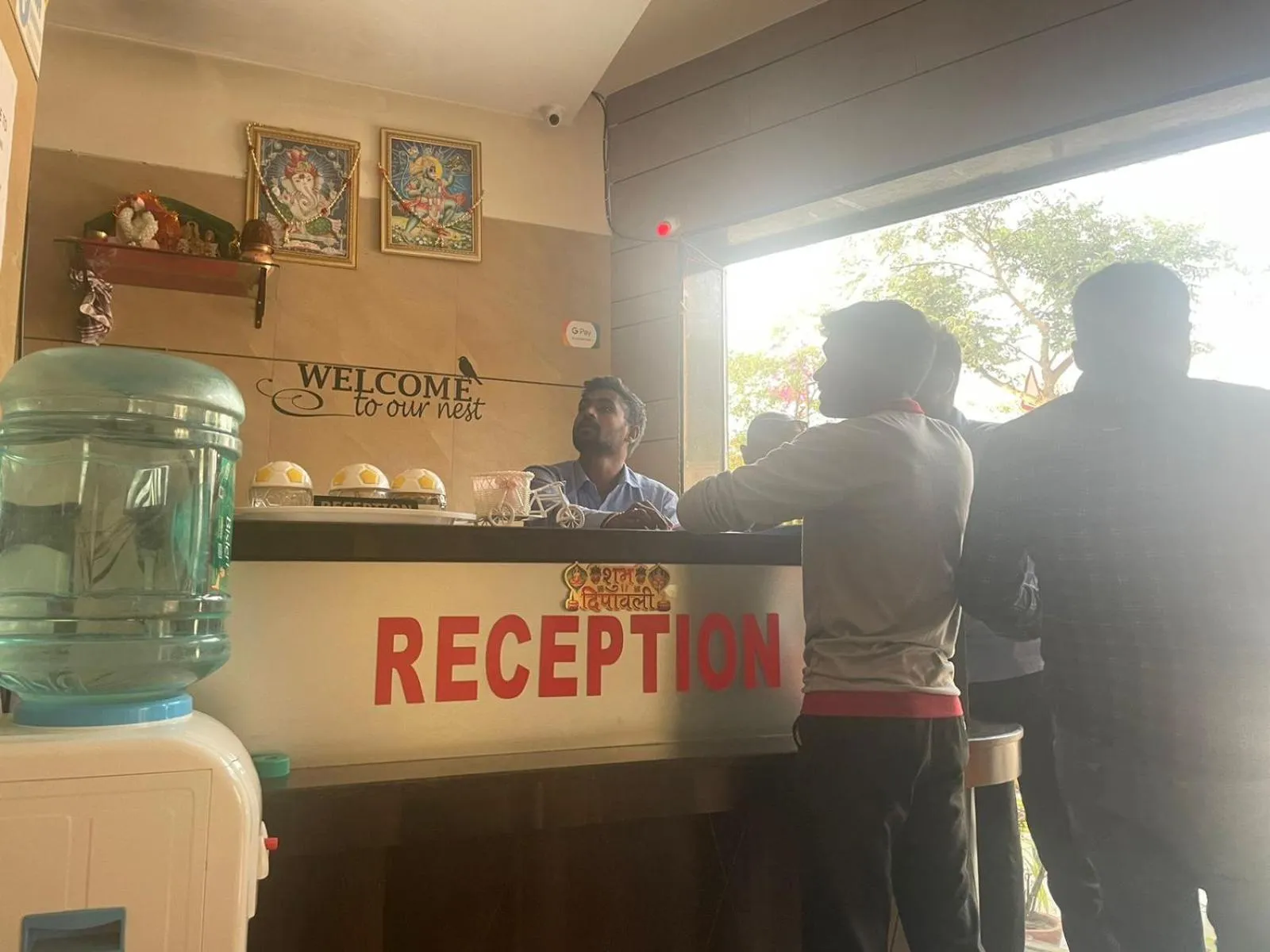 People in Hotel Lalit inn