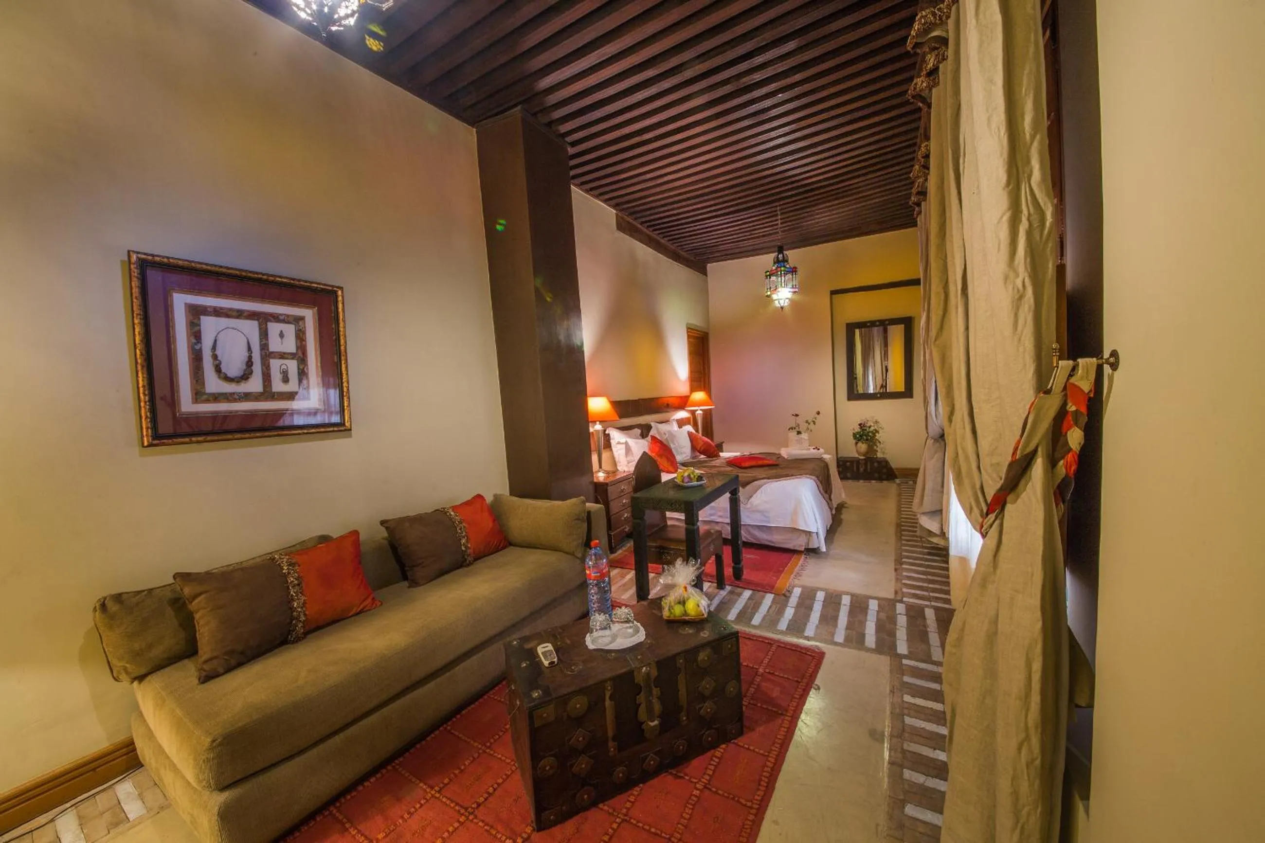 Living room, Bed in Dar victoria