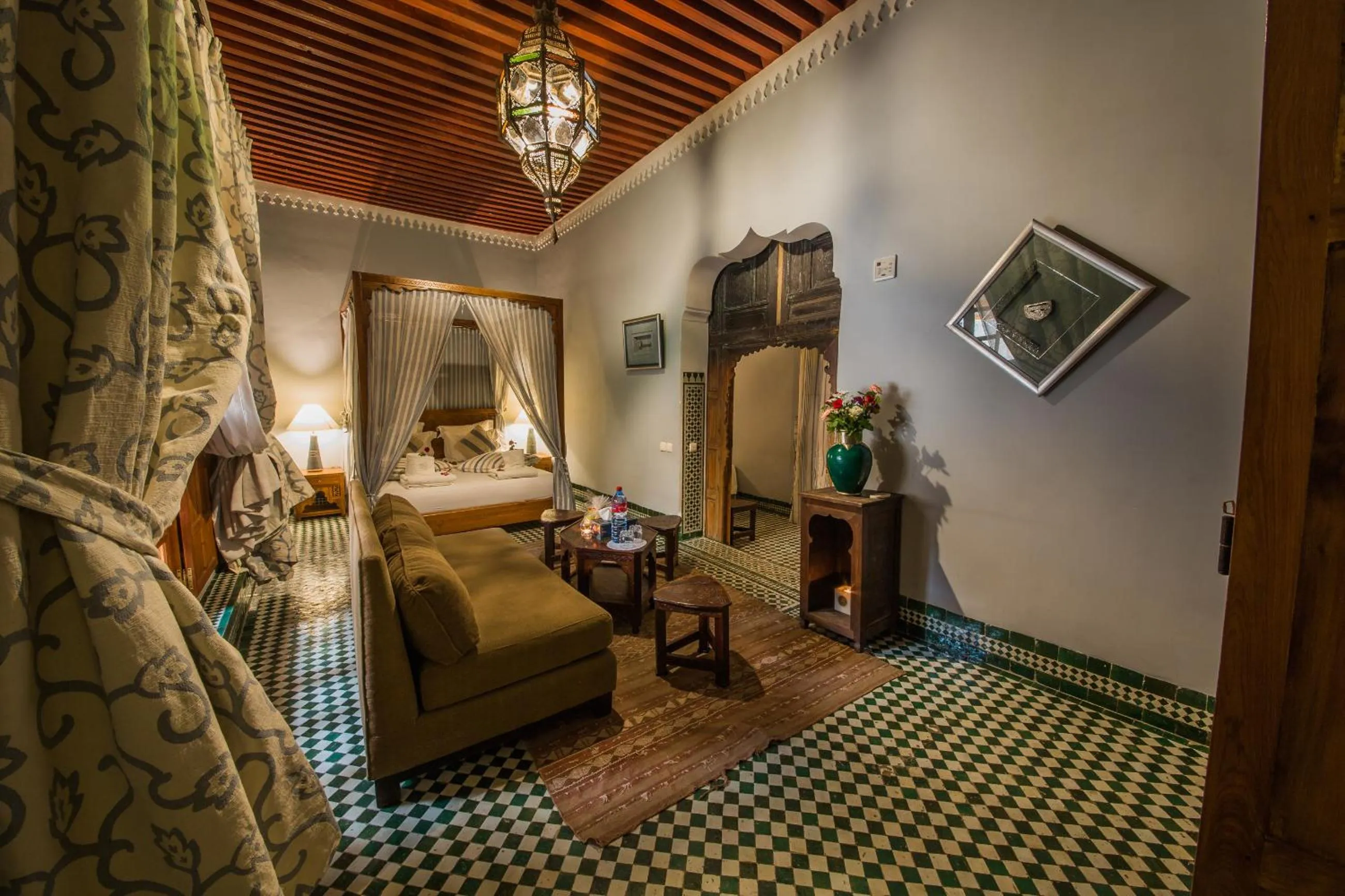 Living room, Bed in Dar victoria