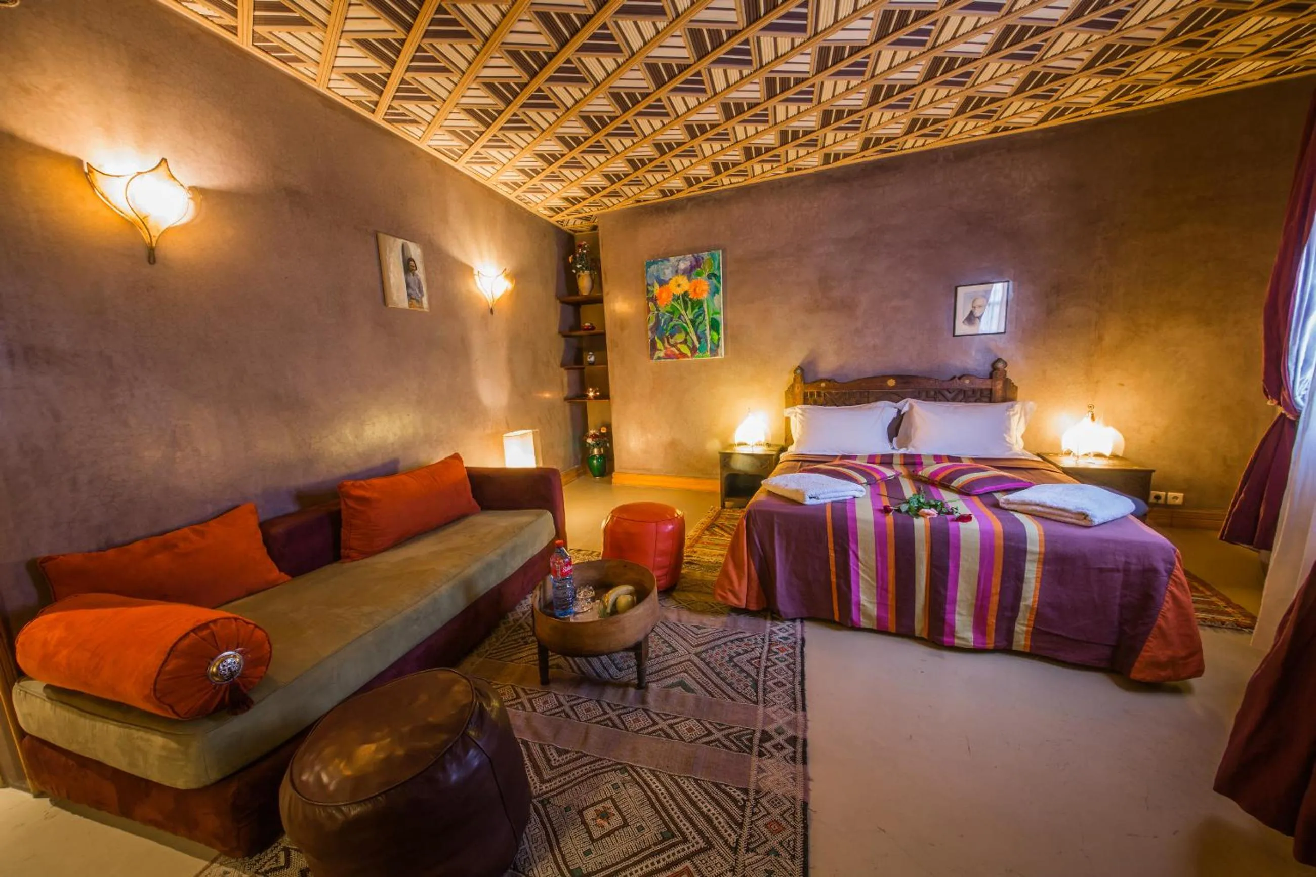 Living room, Bed in Dar victoria