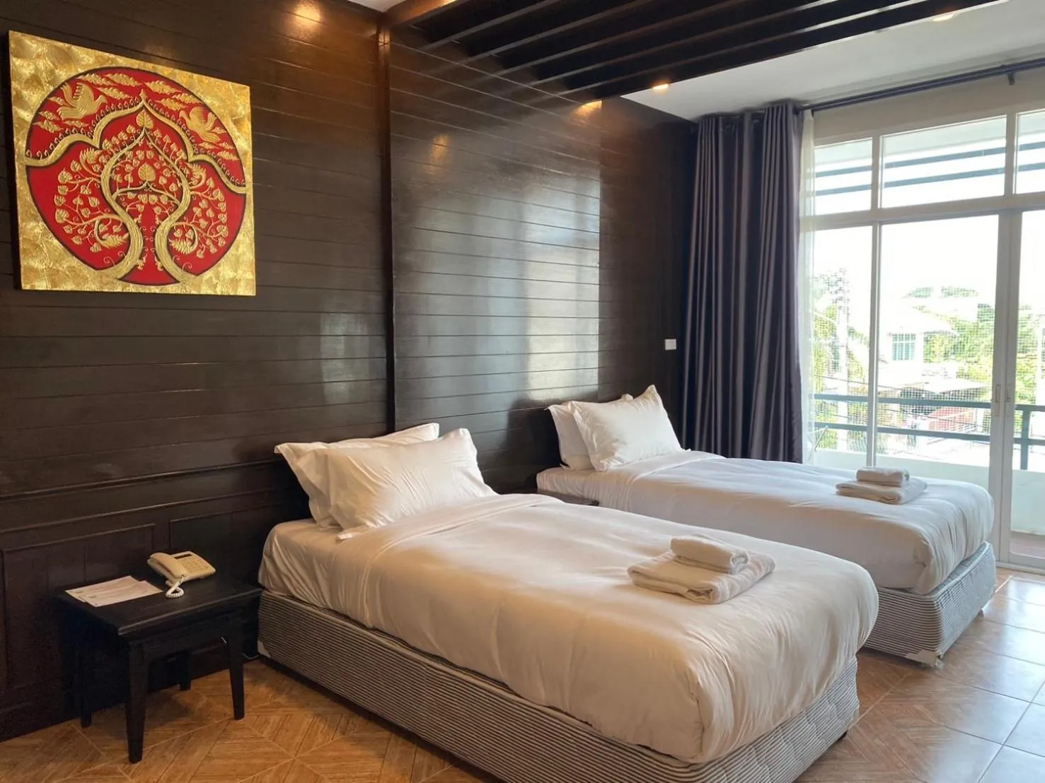 Bed in ANANTAYA CHIANGMAI BOUTIQUE HOTEL