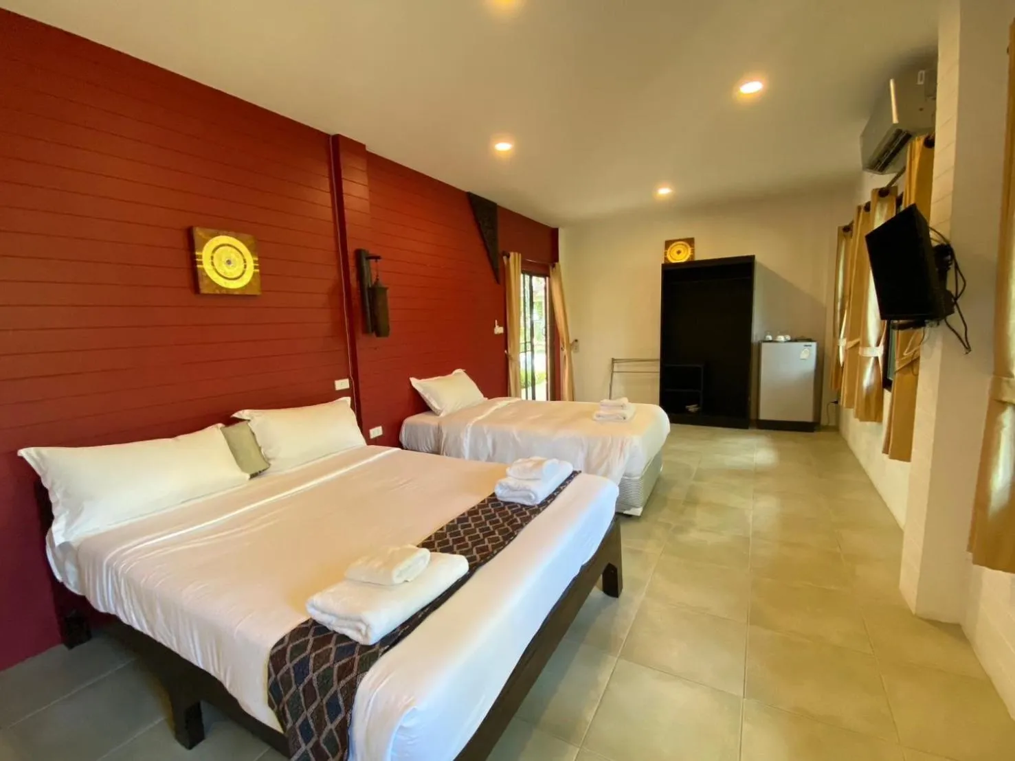 Bed in ANANTAYA CHIANGMAI BOUTIQUE HOTEL