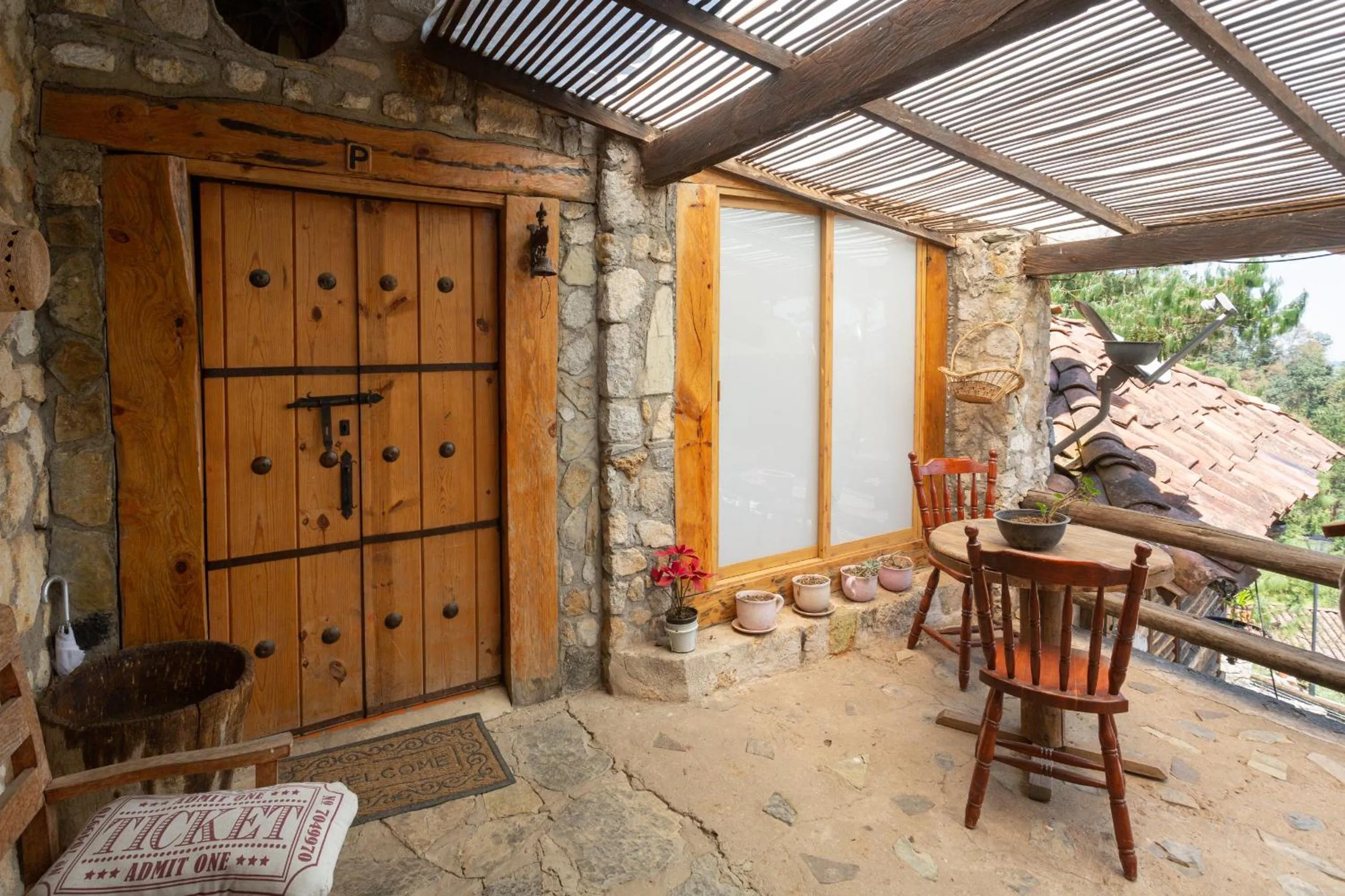 Patio in Hotel Boutique El Rincón