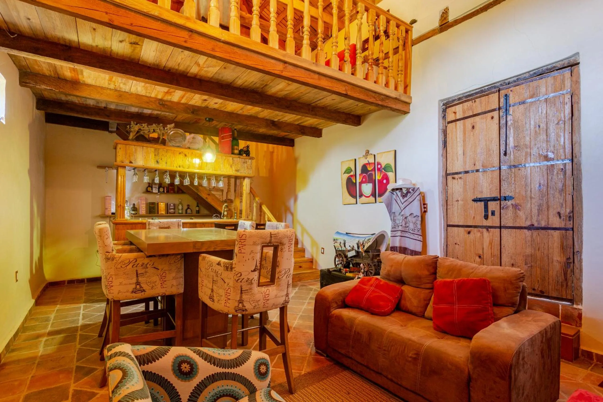 Living room in Hotel Boutique El Rincón