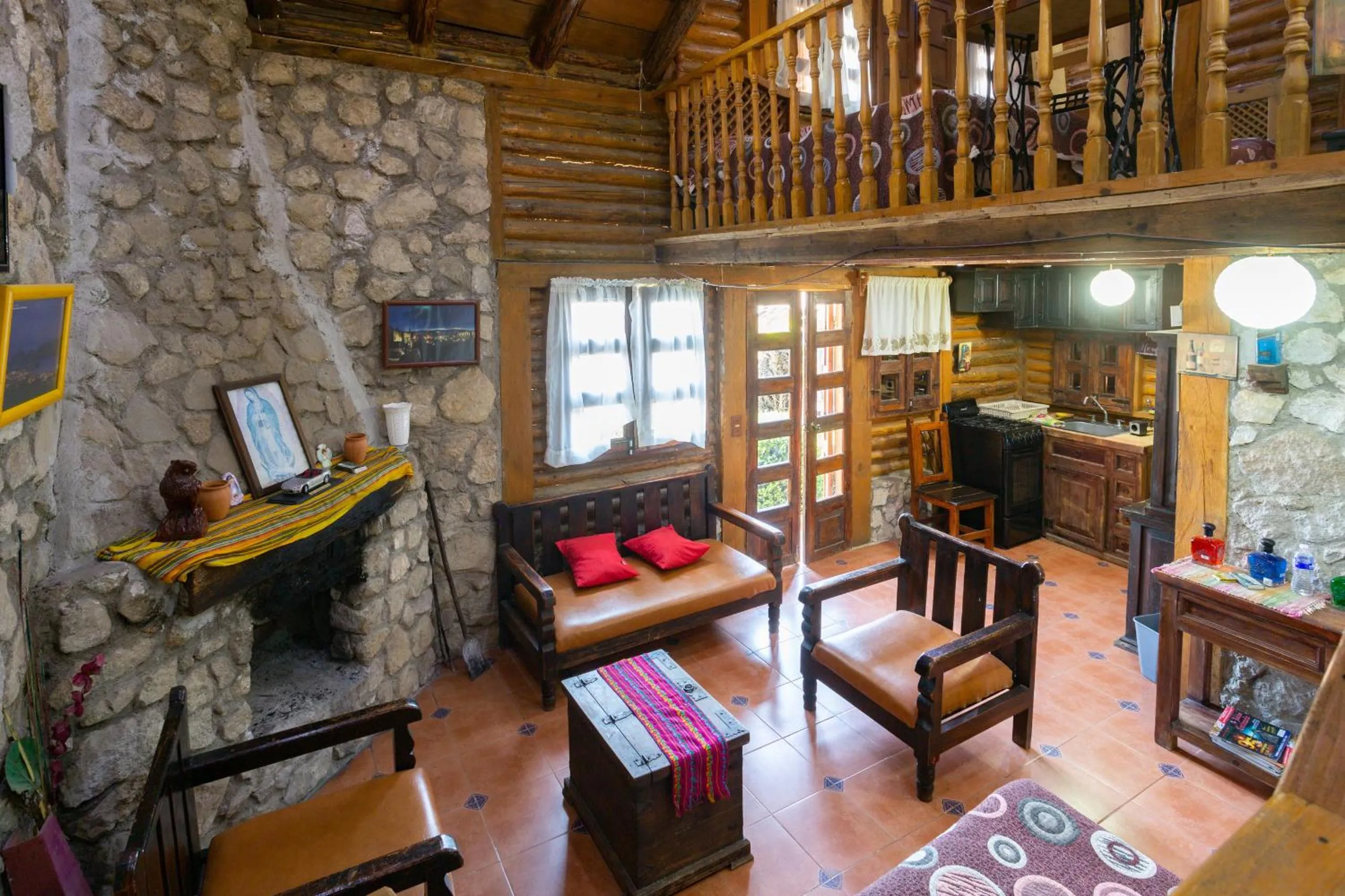 Kitchen or kitchenette in Hotel Boutique El Rincón