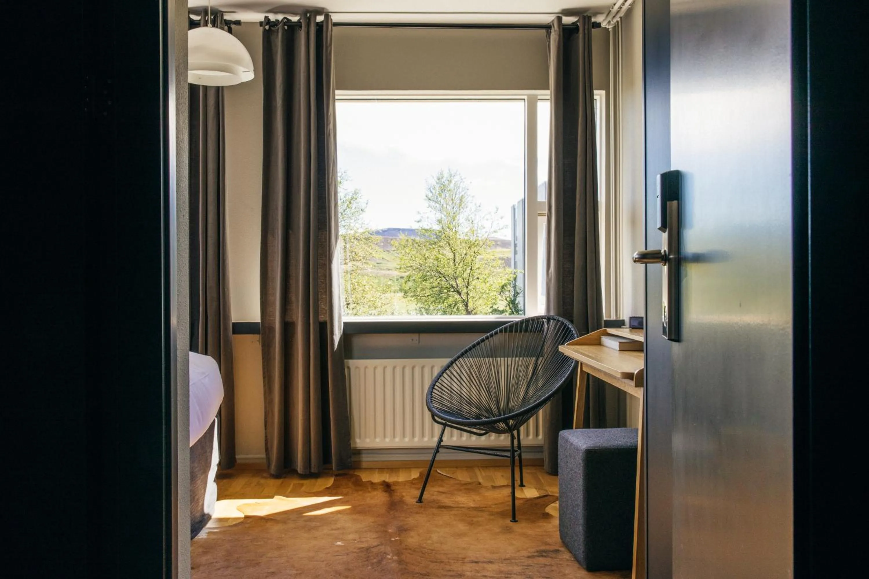 Seating area in ION Adventure Hotel, Nesjavellir, a Member of Design Hotels