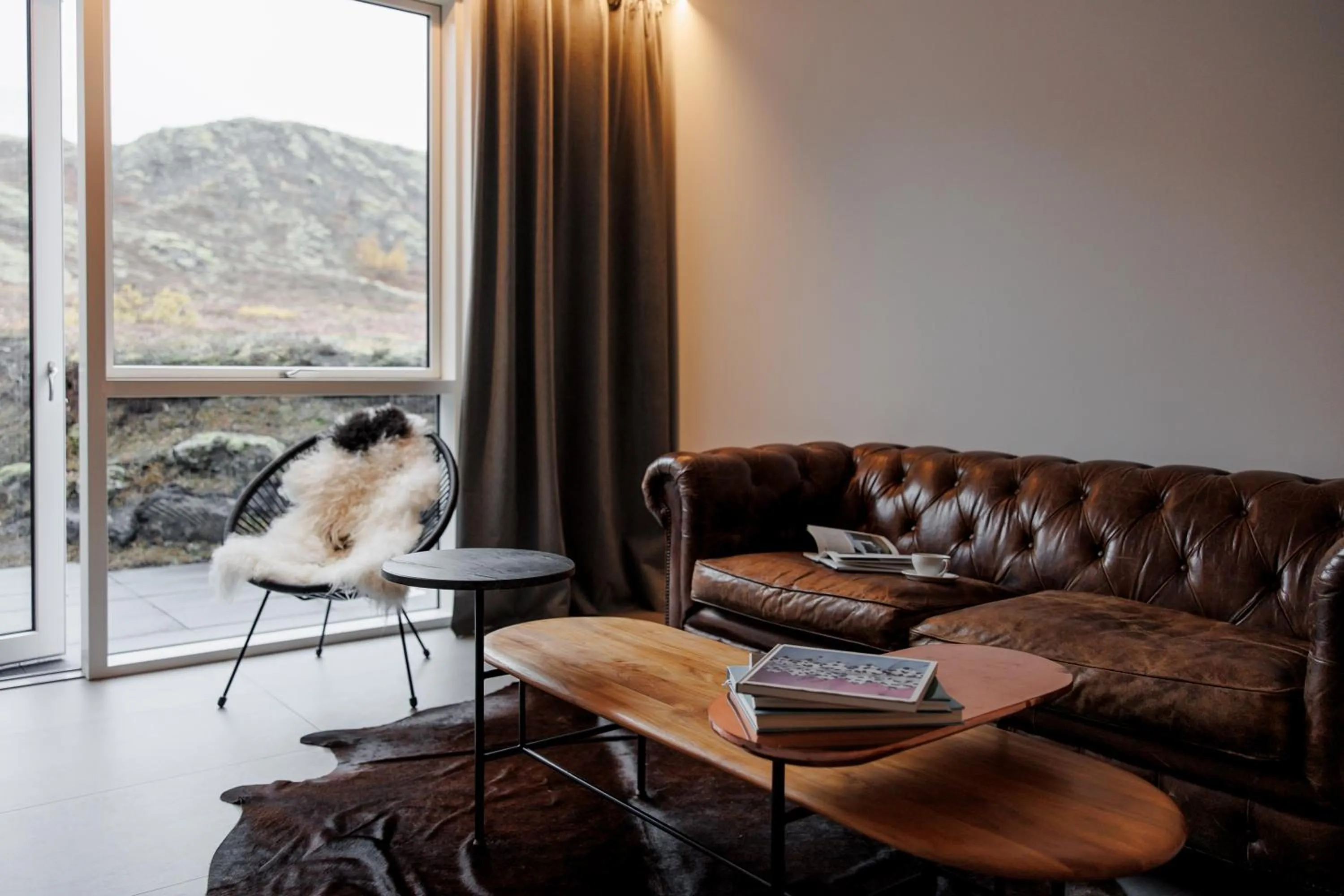 Living room in ION Adventure Hotel, Nesjavellir, a Member of Design Hotels