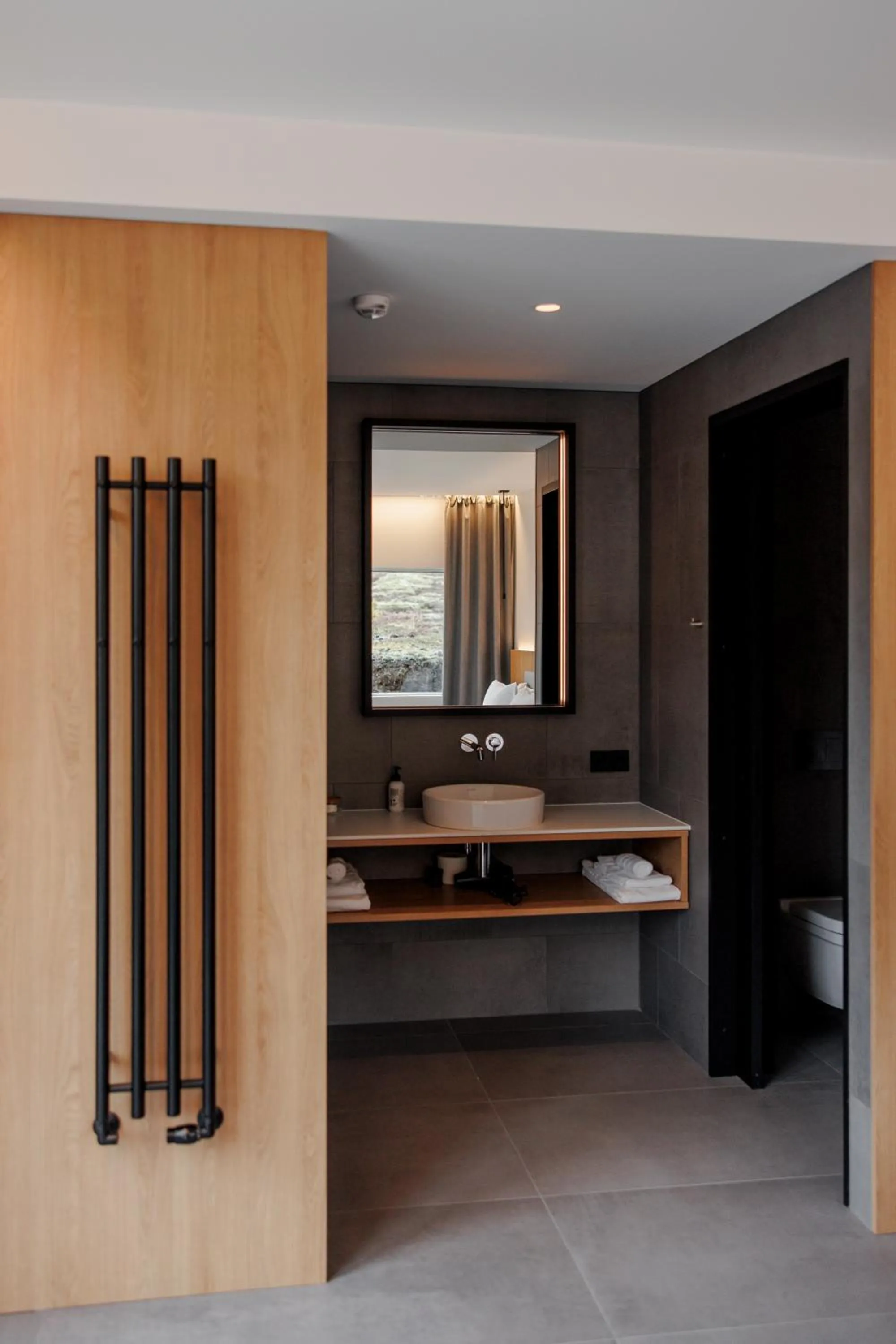 Bathroom in ION Adventure Hotel, Nesjavellir, a Member of Design Hotels