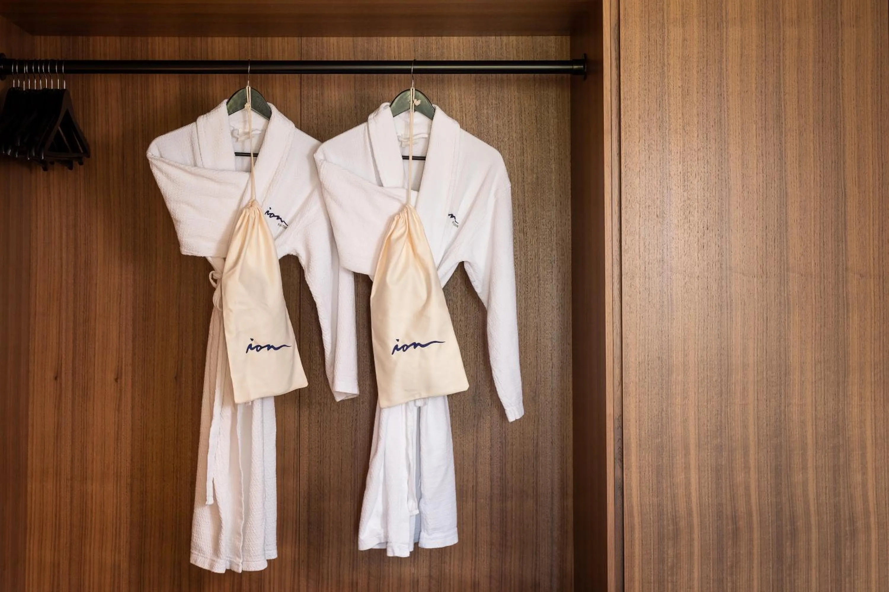 wardrobe in ION Adventure Hotel, Nesjavellir, a Member of Design Hotels