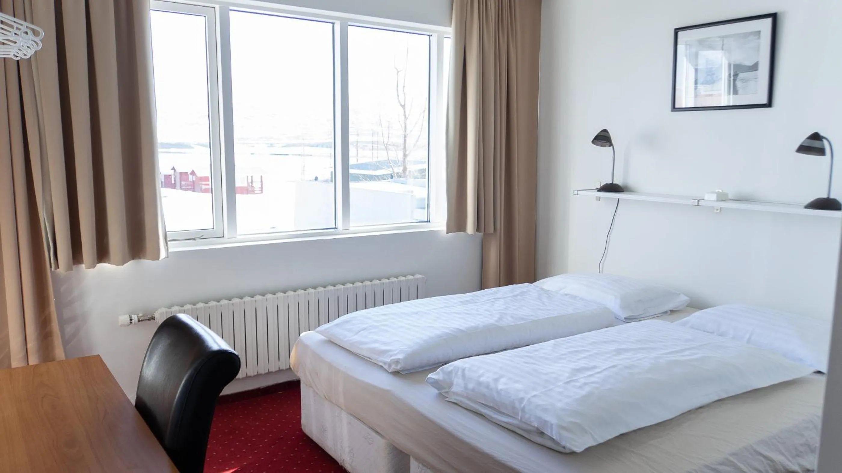 Photo of the whole room, Bed in Hótel Dalvík