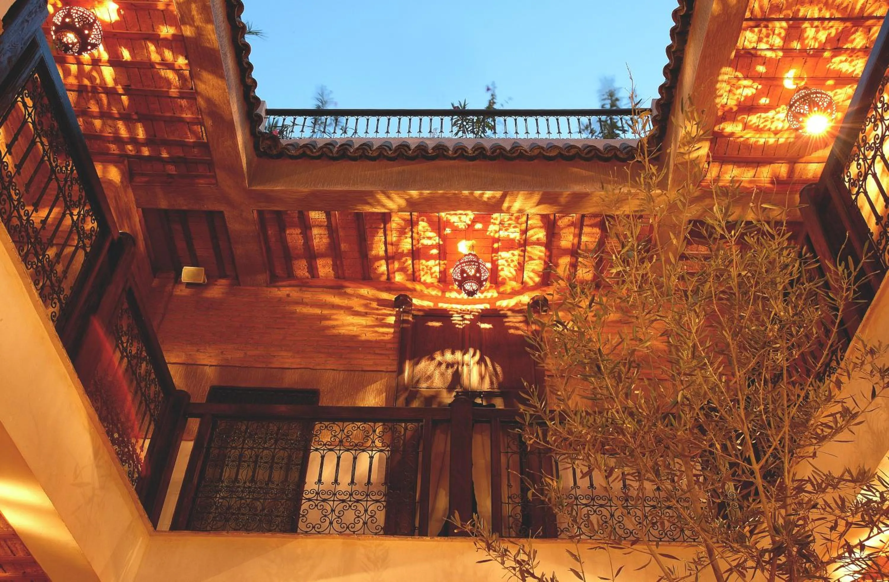 Patio in Riad Carina