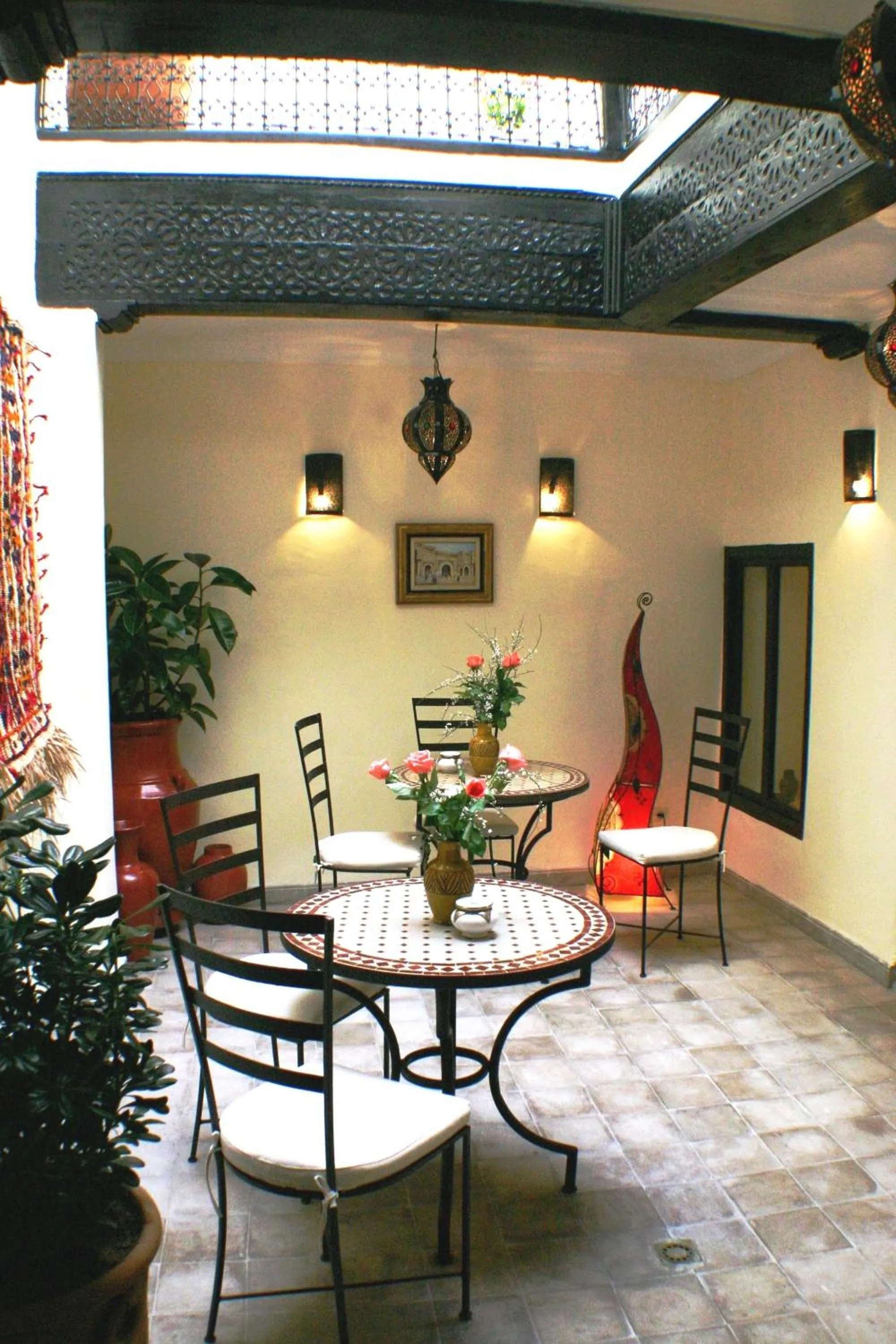 Patio in Riad Carina