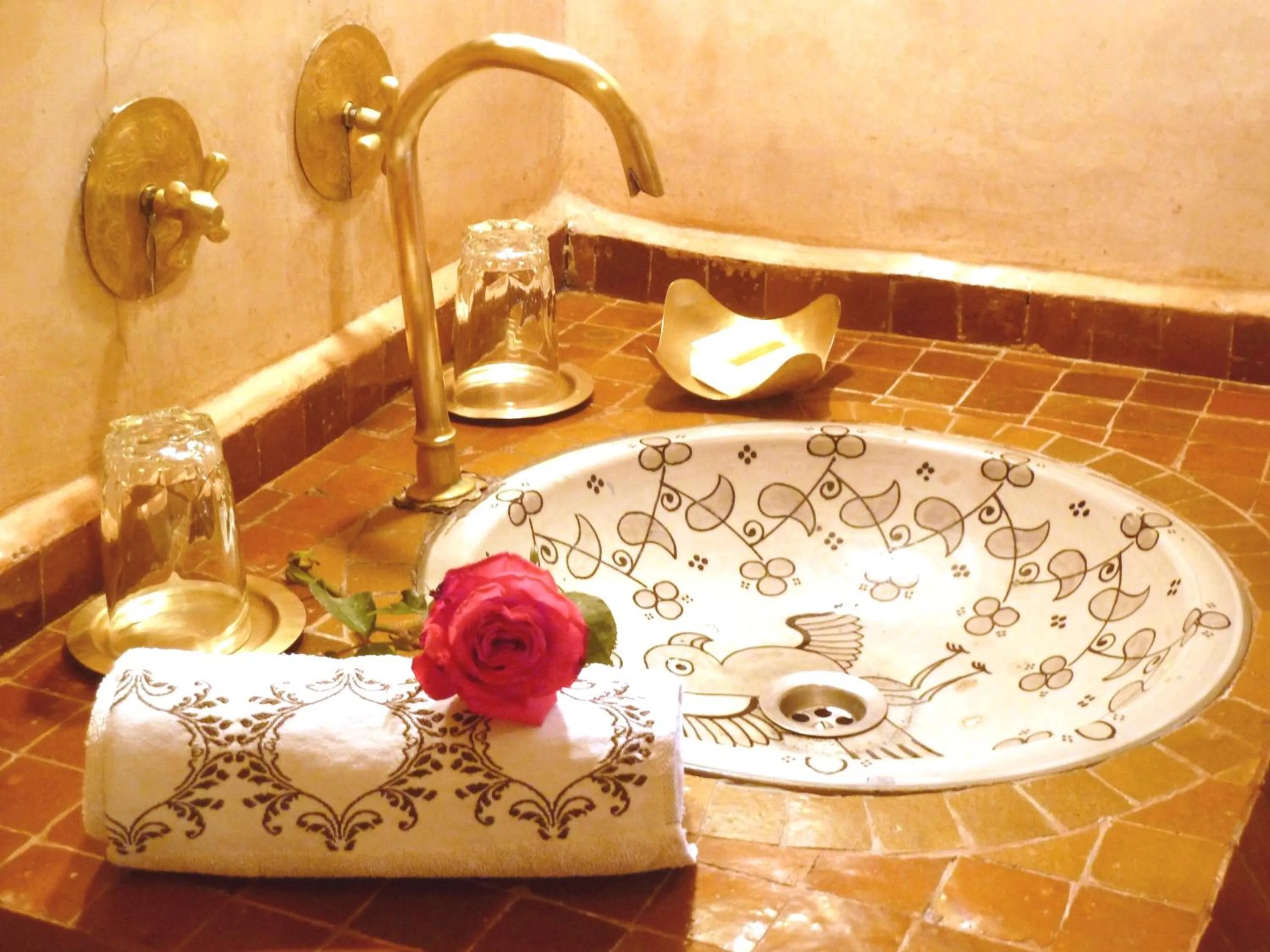 Bathroom in Riad Carina