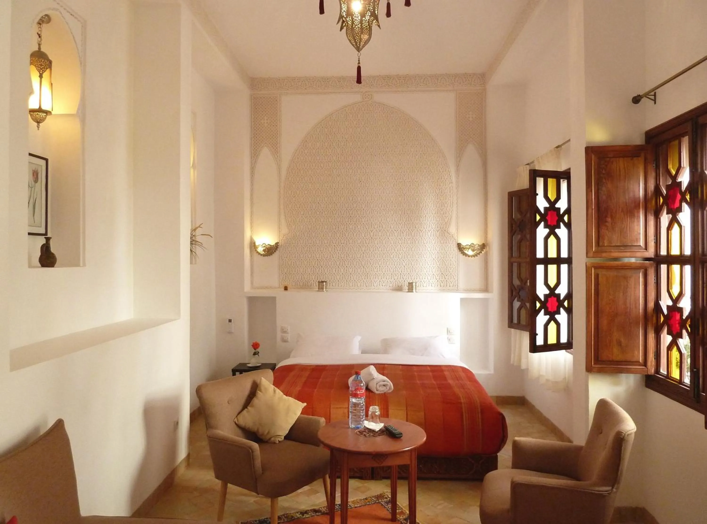 Seating area in Riad Carina