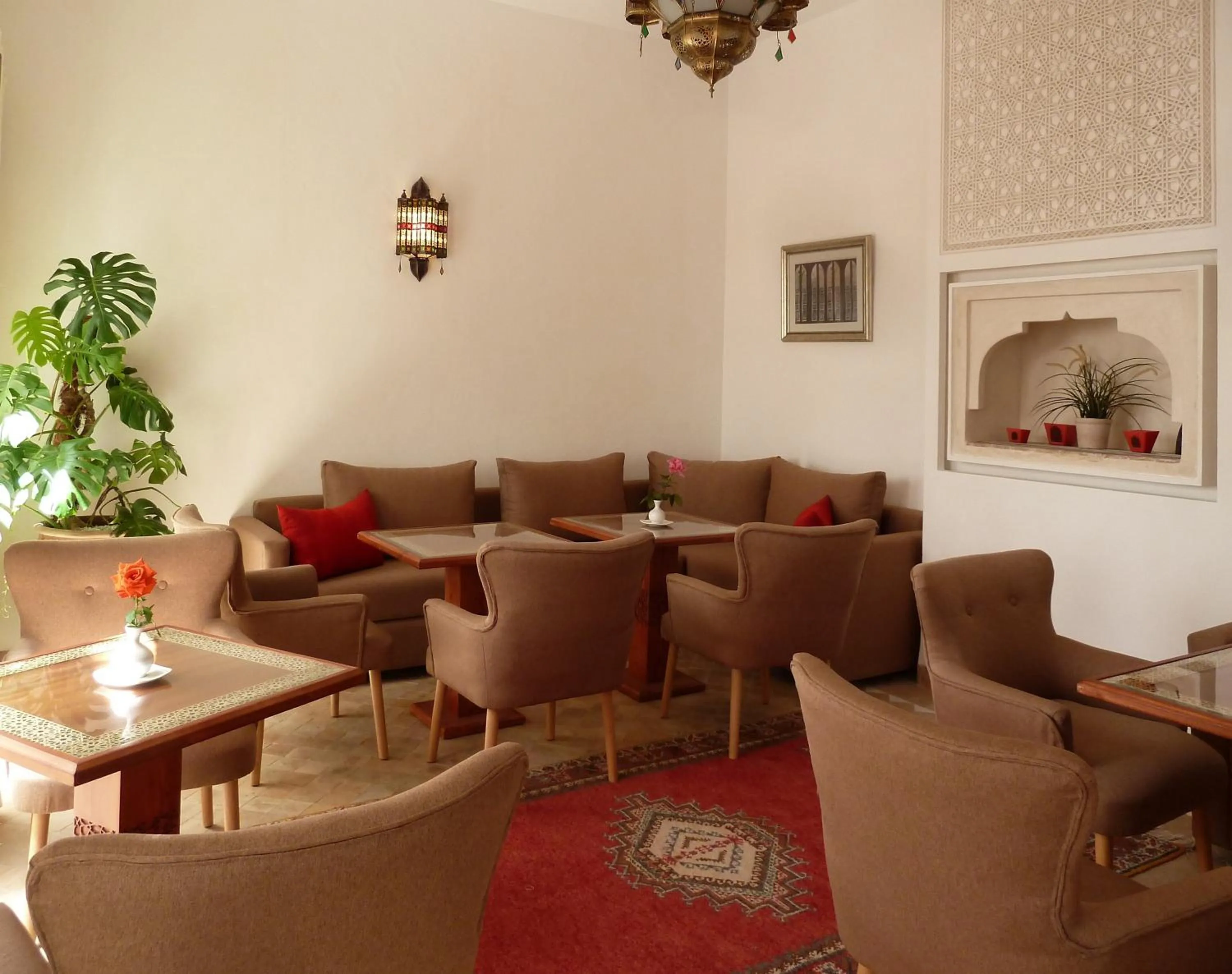 Patio in Riad Carina