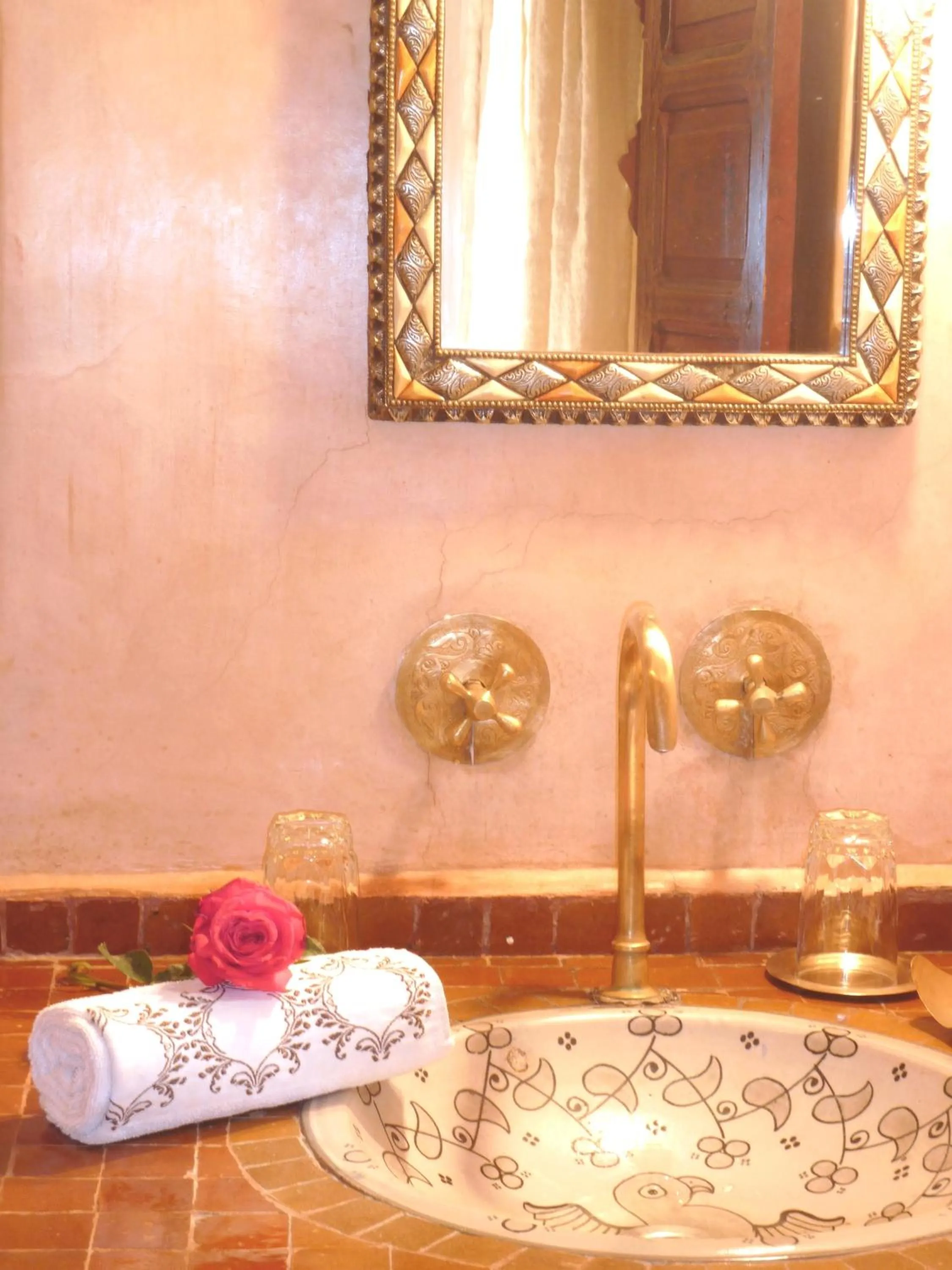 Bathroom in Riad Carina