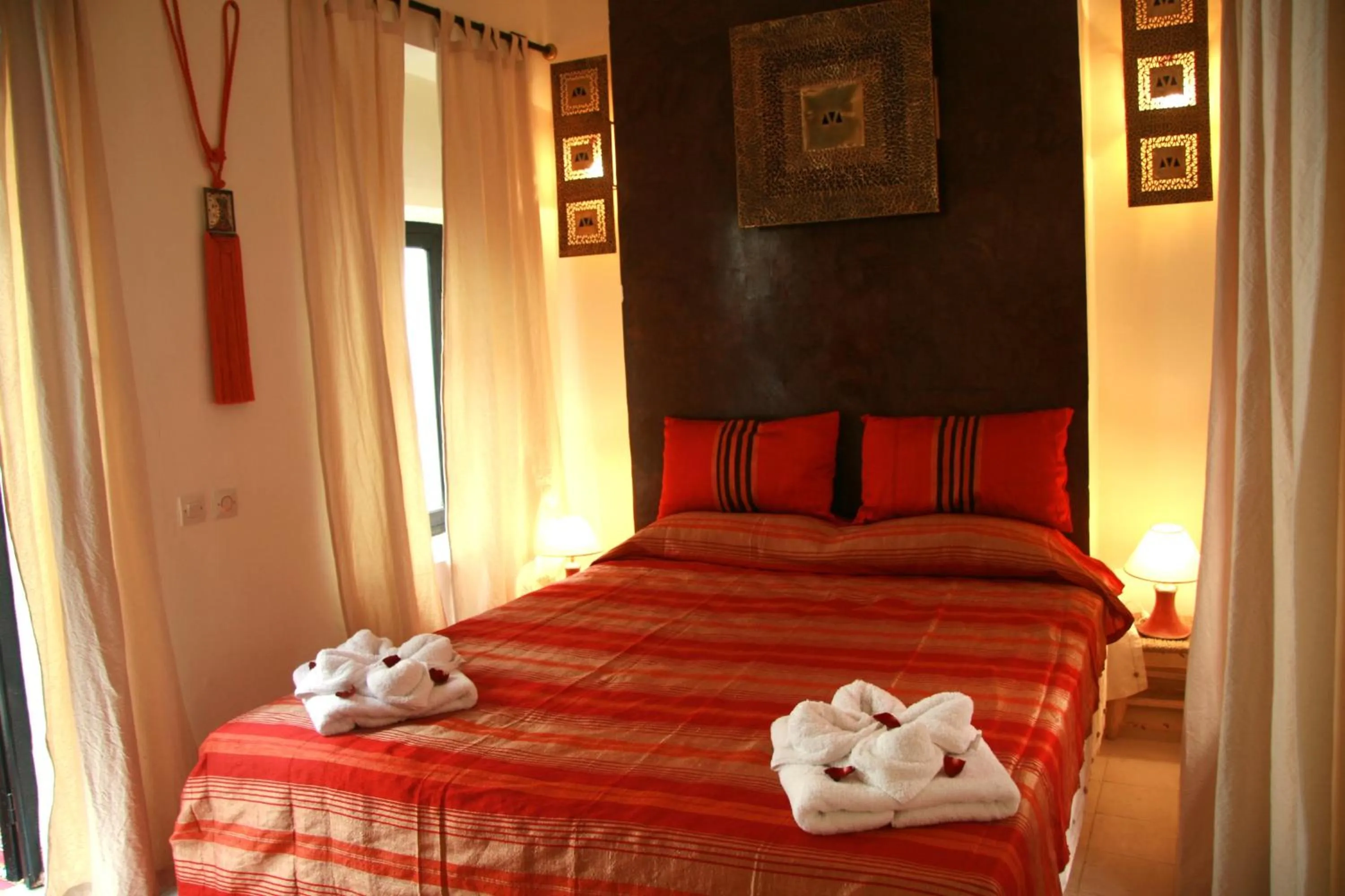 Bedroom, Bed in Riad Carina