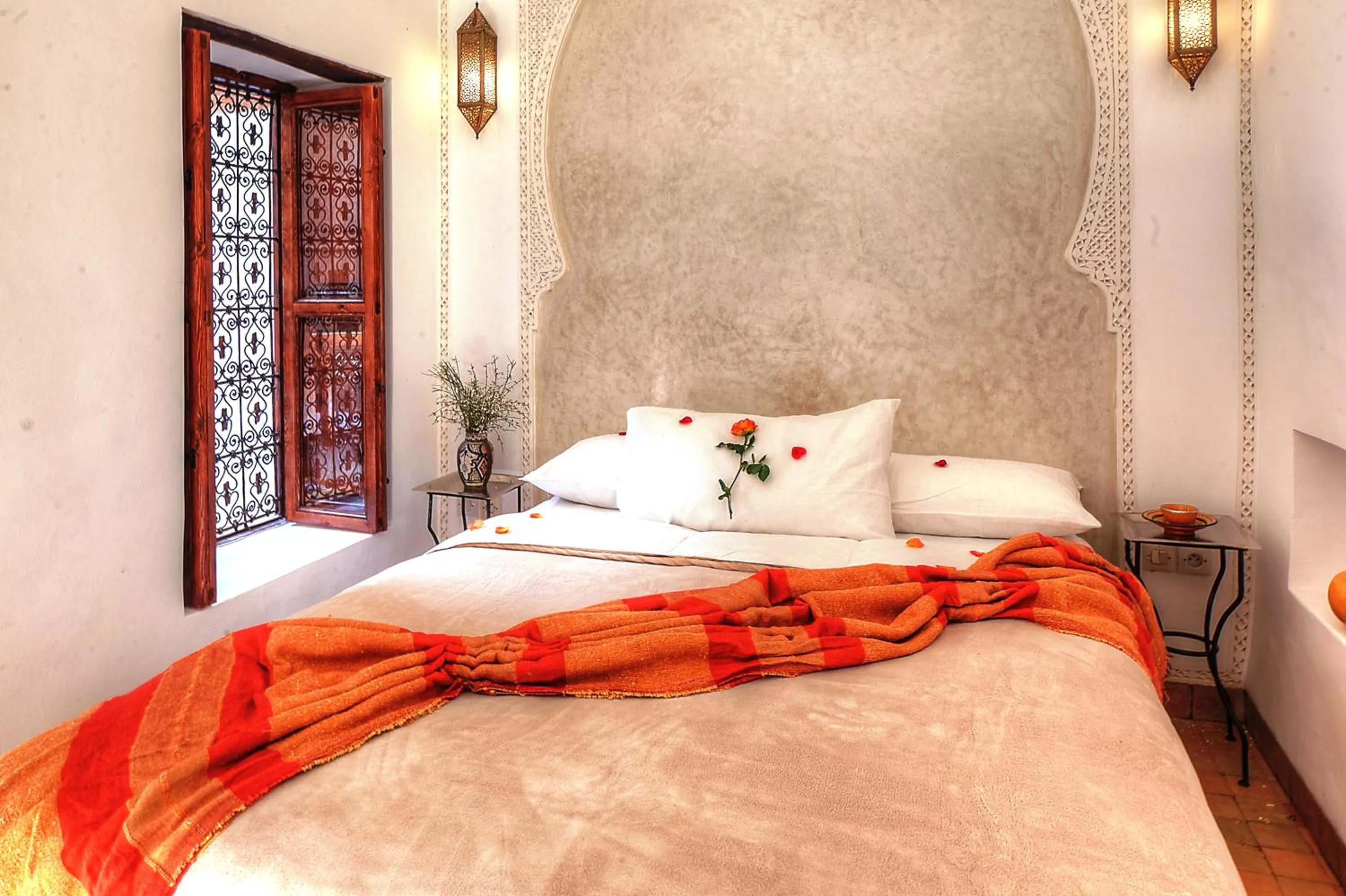 Bedroom, Bed in Riad Carina