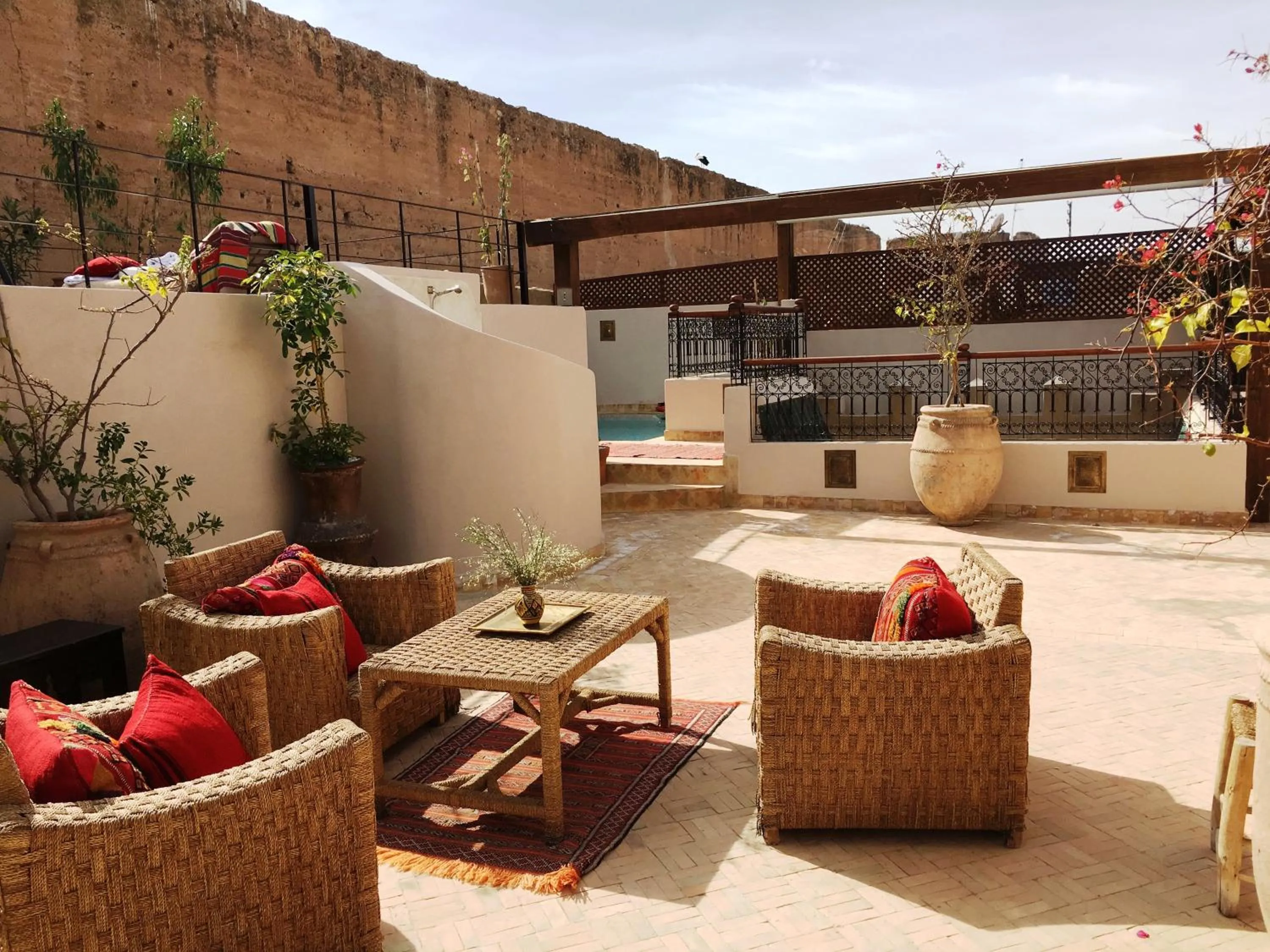 Restaurant/places to eat in Riad Carina