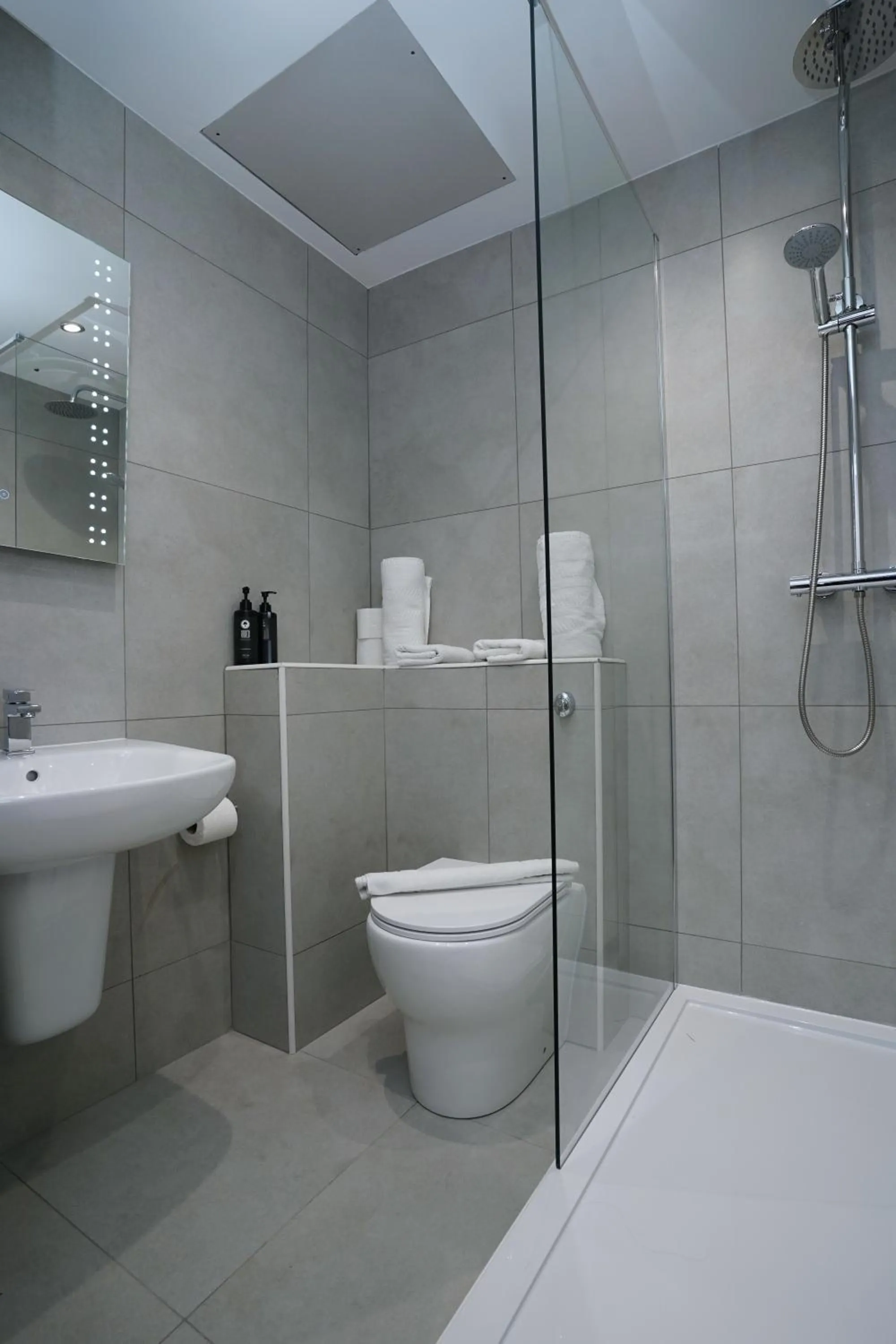 Shower in Park hall Hotel & Spa Lancashire, a member of Radisson Individuals