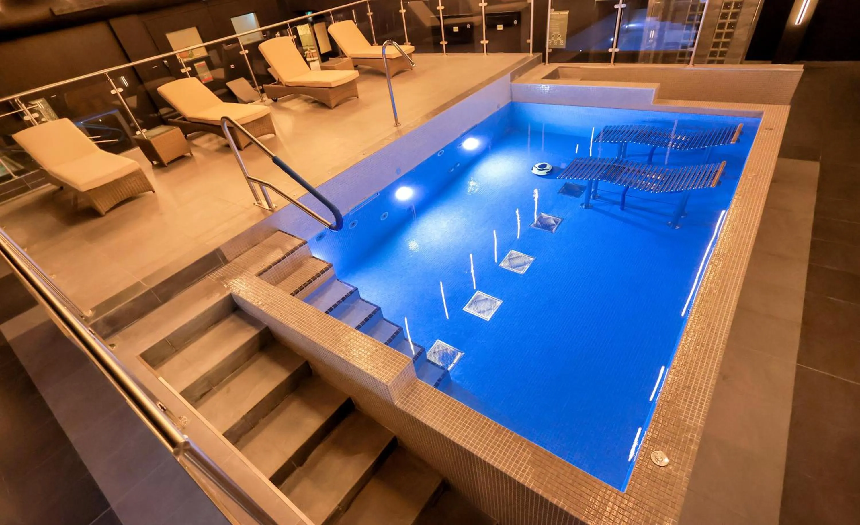 Pool view in Park hall Hotel & Spa Lancashire, a member of Radisson Individuals