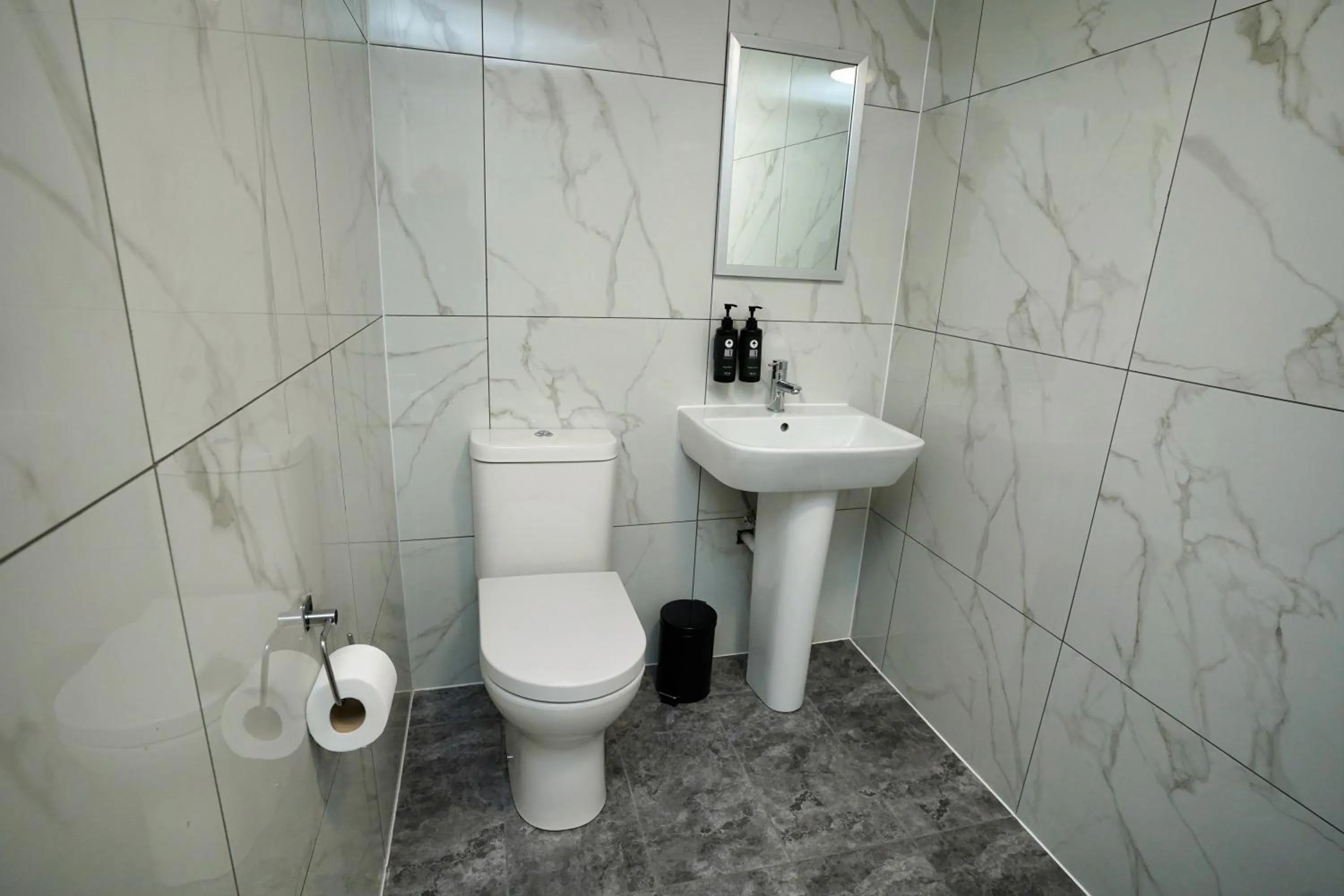 Toilet in Park hall Hotel & Spa Lancashire, a member of Radisson Individuals