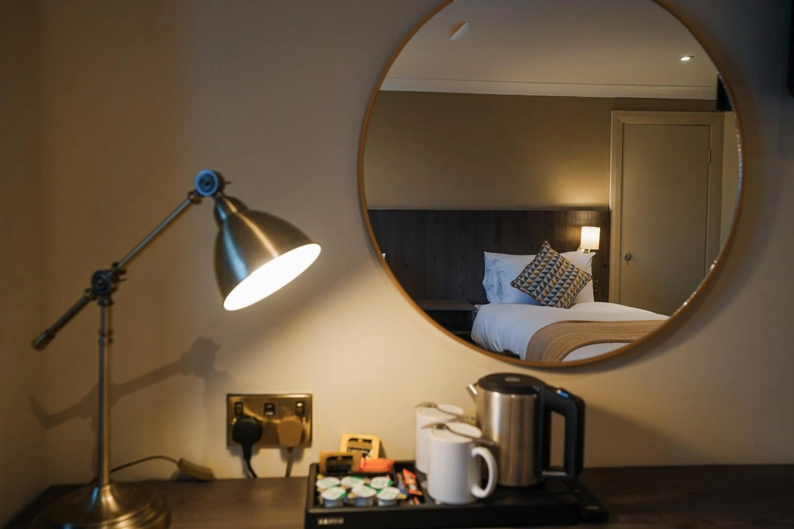 Coffee/tea facilities, Bed in Park hall Hotel & Spa Lancashire, a member of Radisson Individuals
