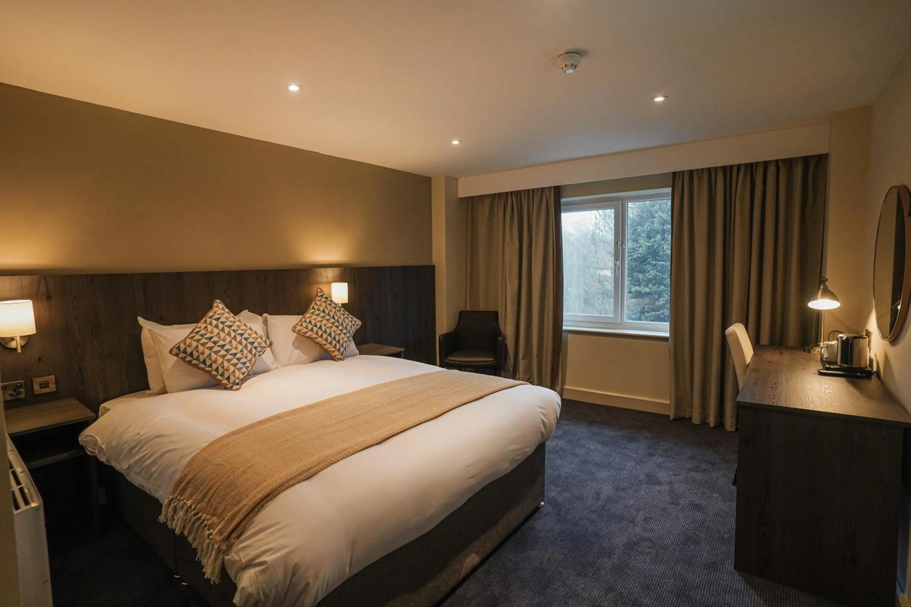 Bedroom, Bed in Park hall Hotel & Spa Lancashire, a member of Radisson Individuals