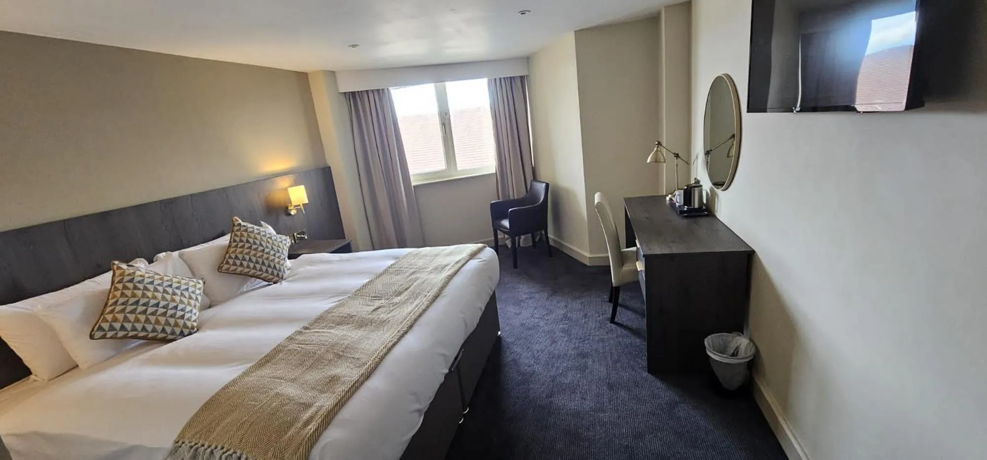 Bed in Park hall Hotel & Spa Lancashire, a member of Radisson Individuals