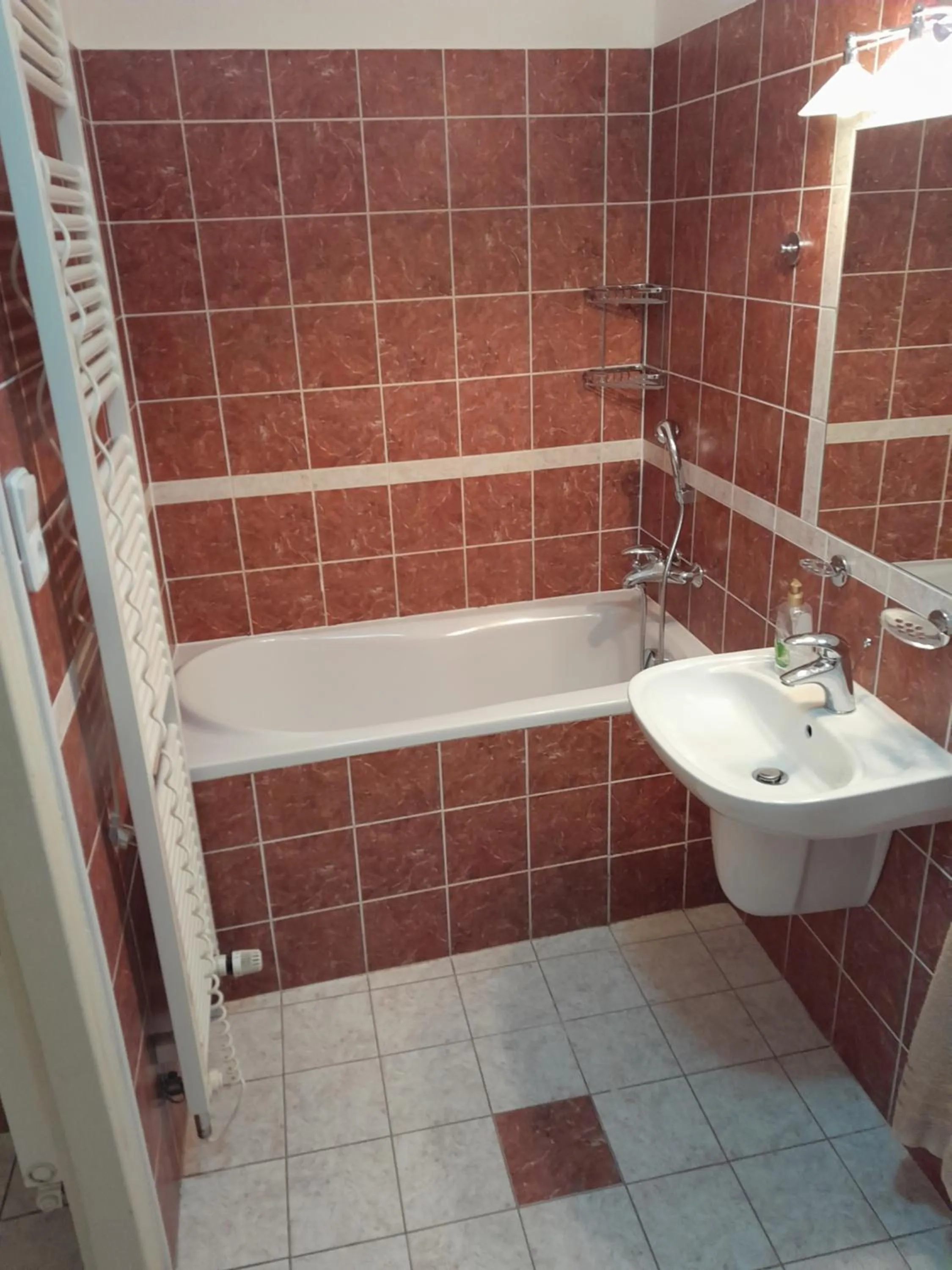 Bathroom in Apartments Kájovská 63