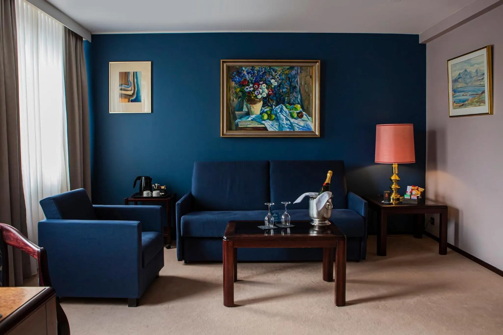 Bedroom in Hotel Holt - The Art Hotel