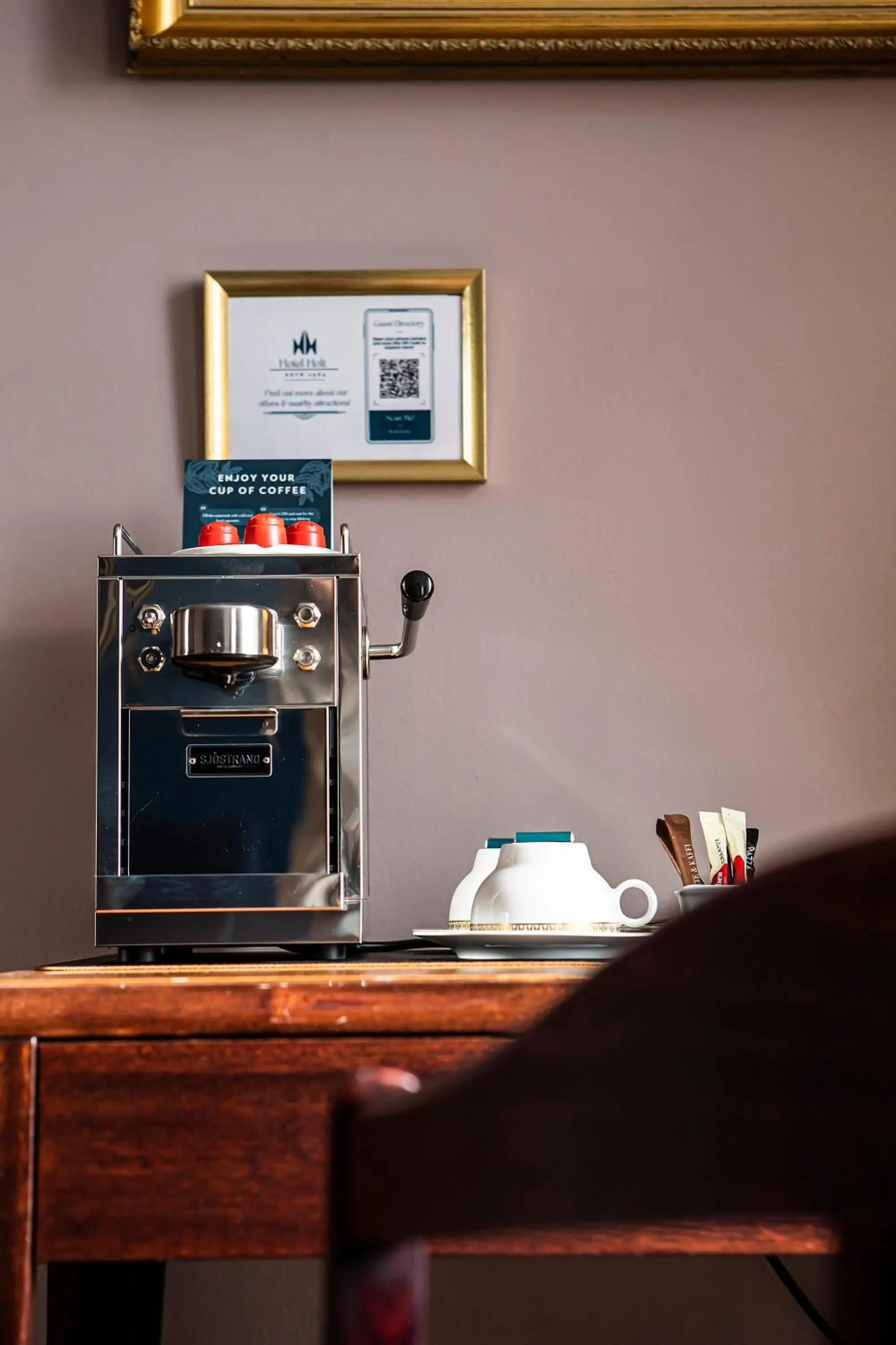 Bedroom in Hotel Holt - The Art Hotel