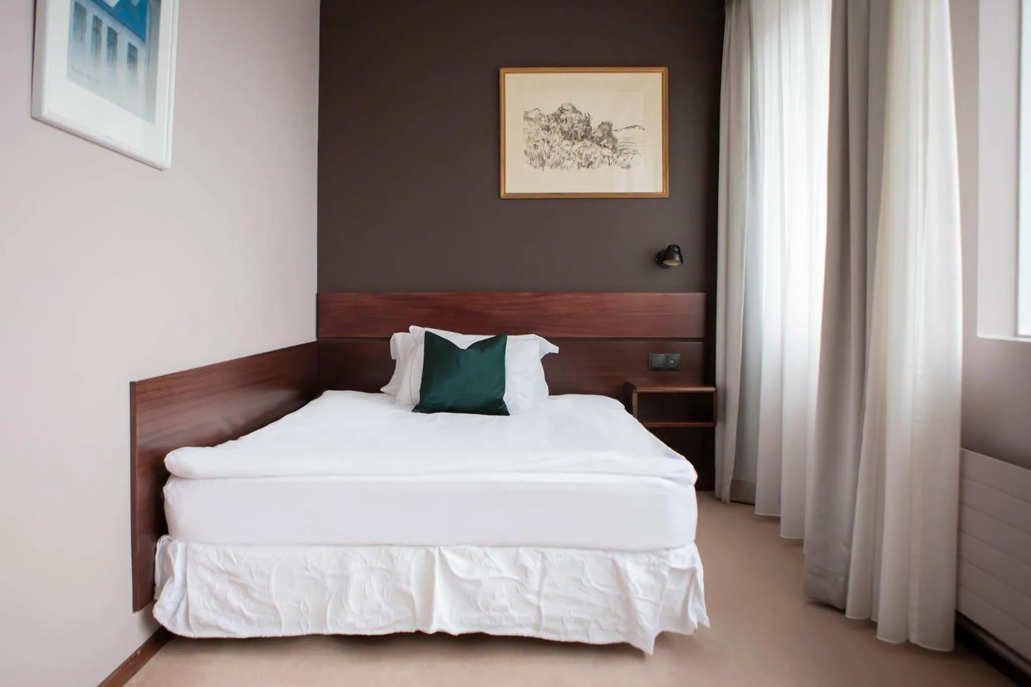 Bedroom, Bed in Hotel Holt - The Art Hotel