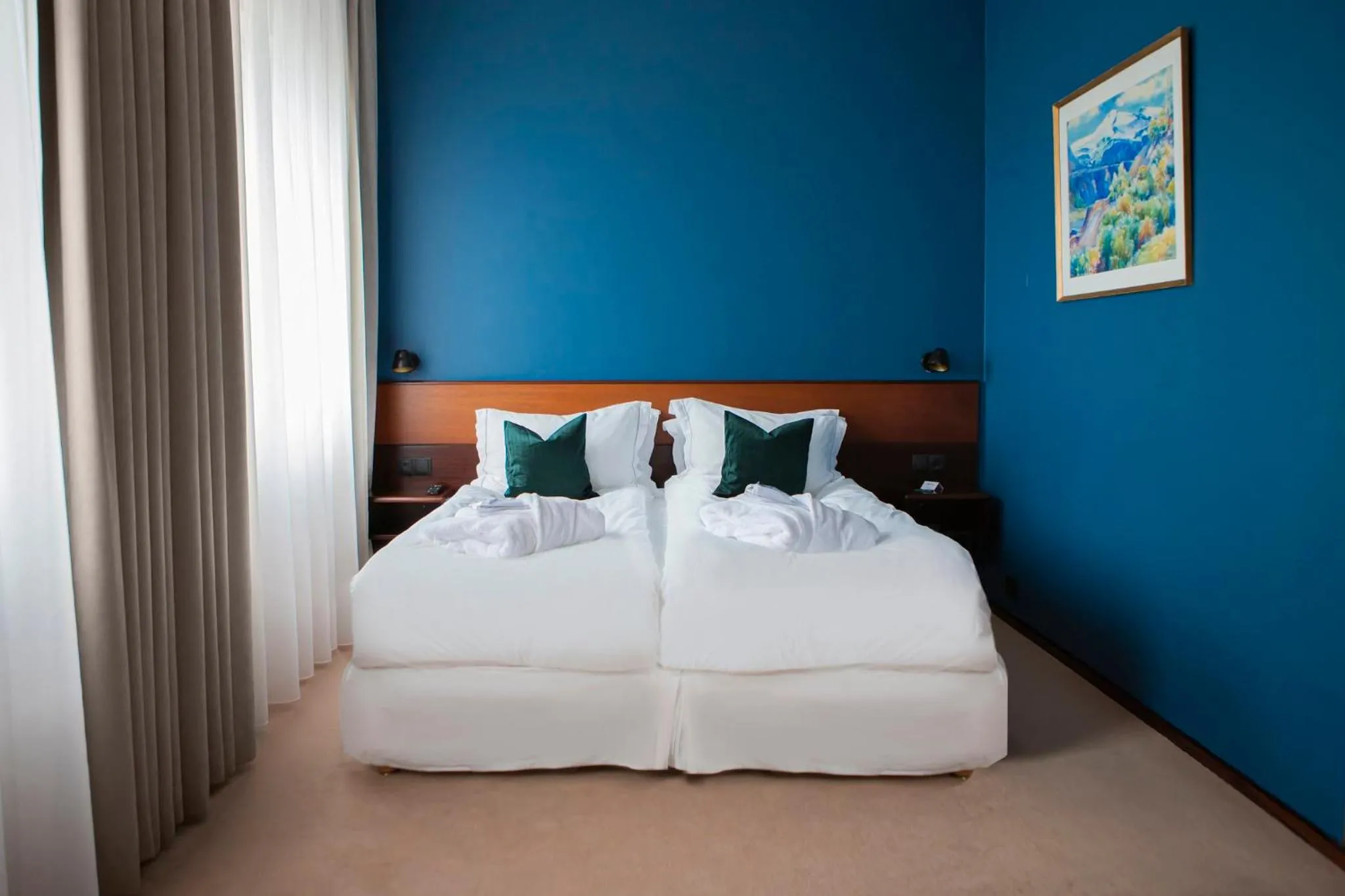 Bedroom, Bed in Hotel Holt - The Art Hotel