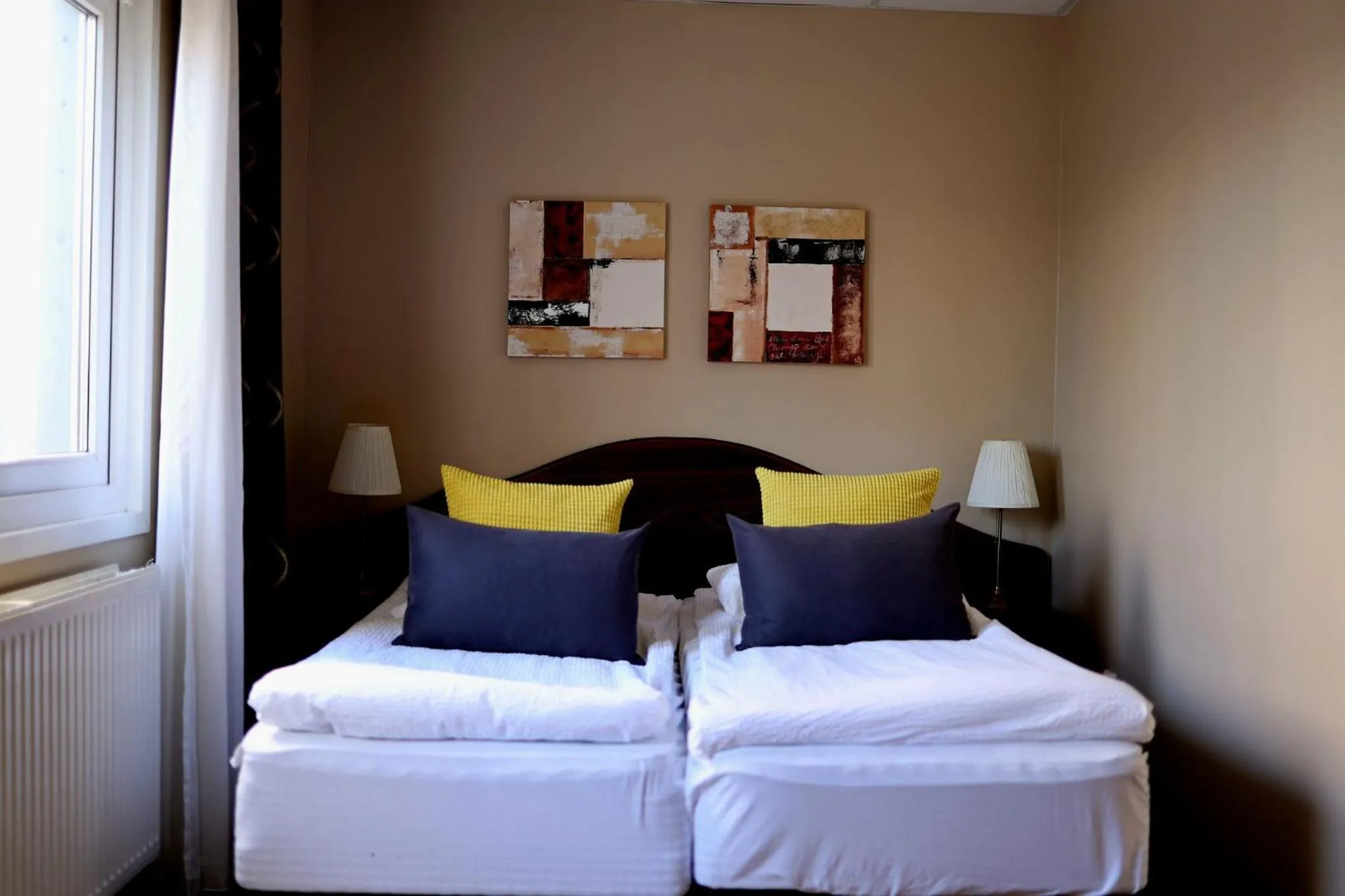 Bedroom, Bed in Hotel Hvolsvollur - Central South Iceland