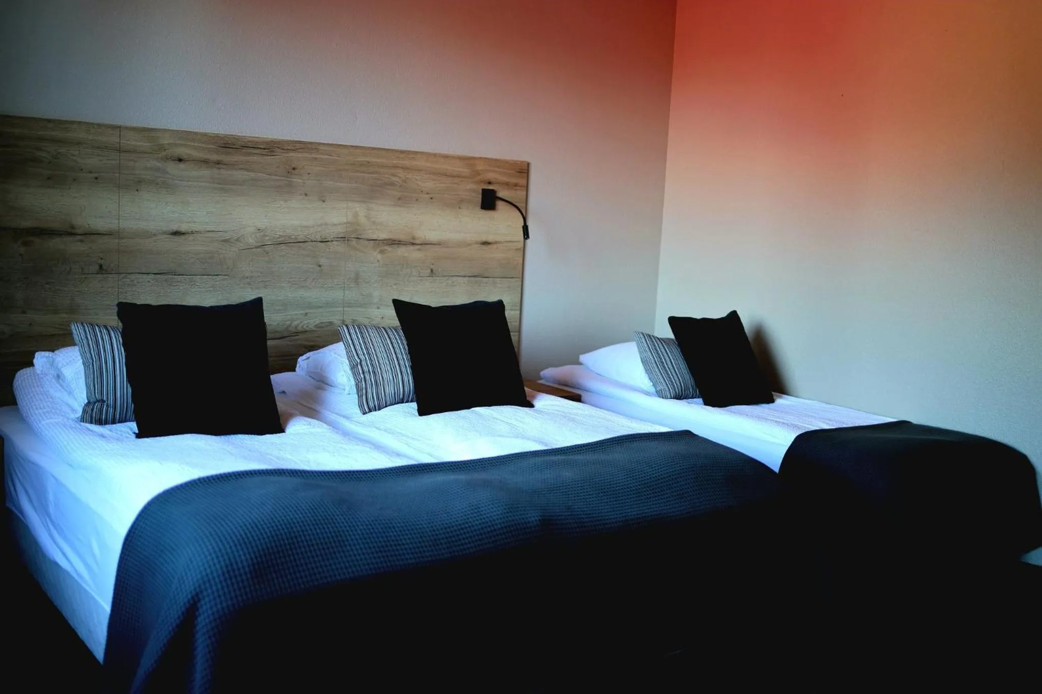 Bedroom, Bed in Hotel Hvolsvollur - Central South Iceland