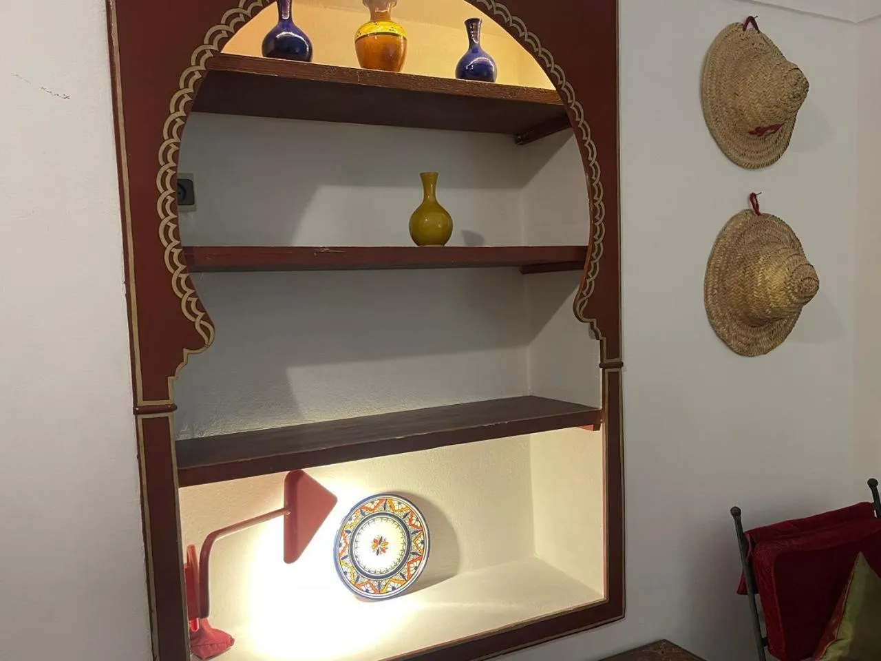 Decorative detail in Riad Maison Arabo-Andalouse