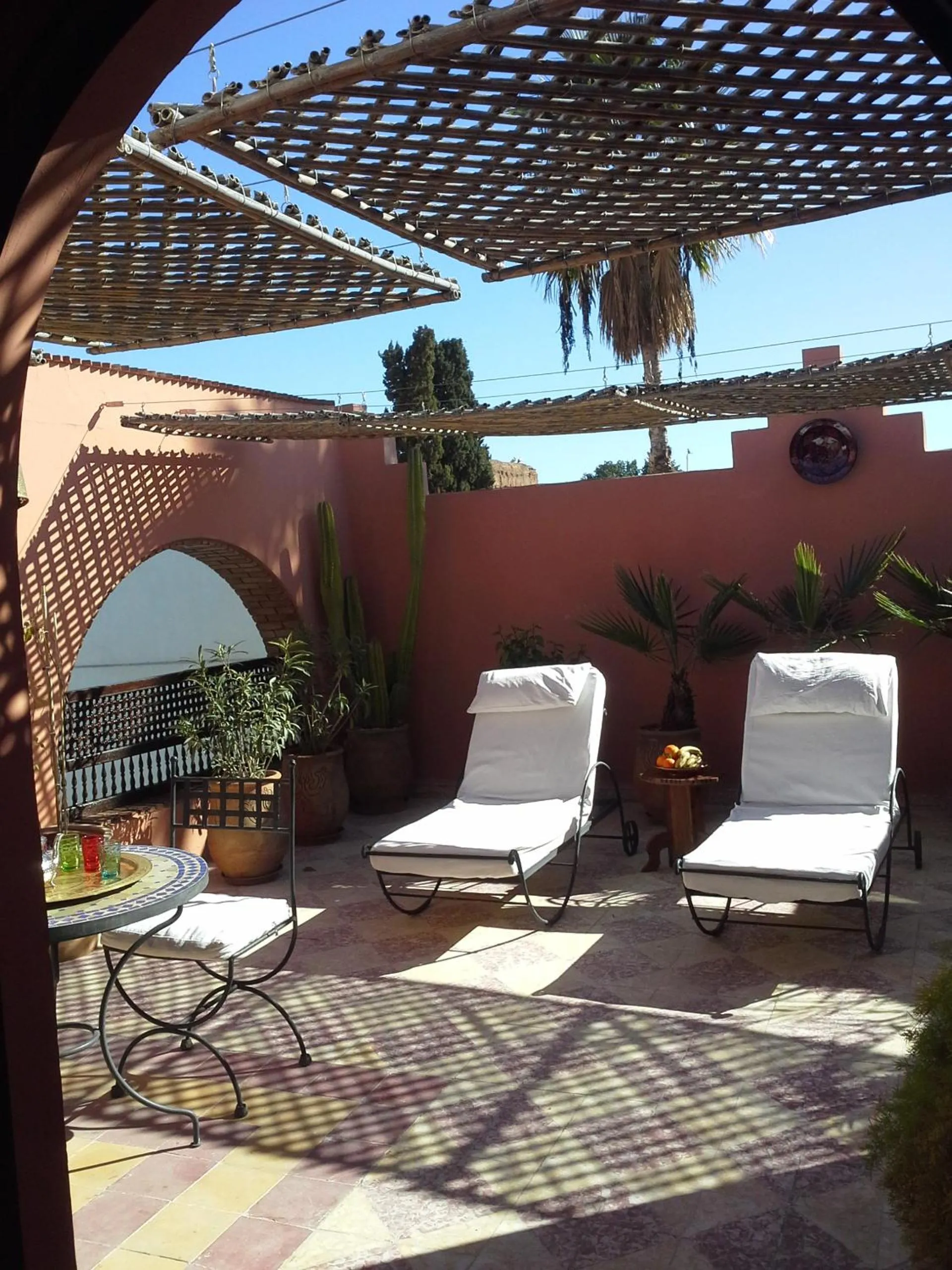 Balcony/Terrace in Riad Maison Arabo-Andalouse