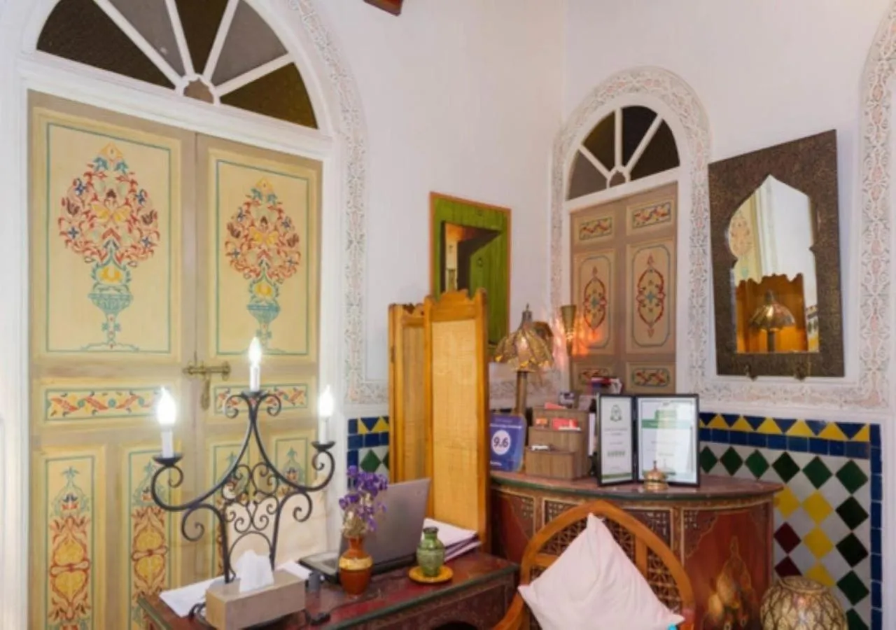 Lobby or reception in Riad Maison Arabo-Andalouse